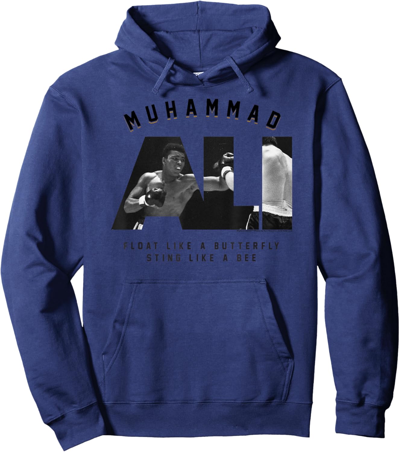 Muhammad Ali - Float Like A Butterfly Sting Like A Bee Hoodie - Hoodie | Navy