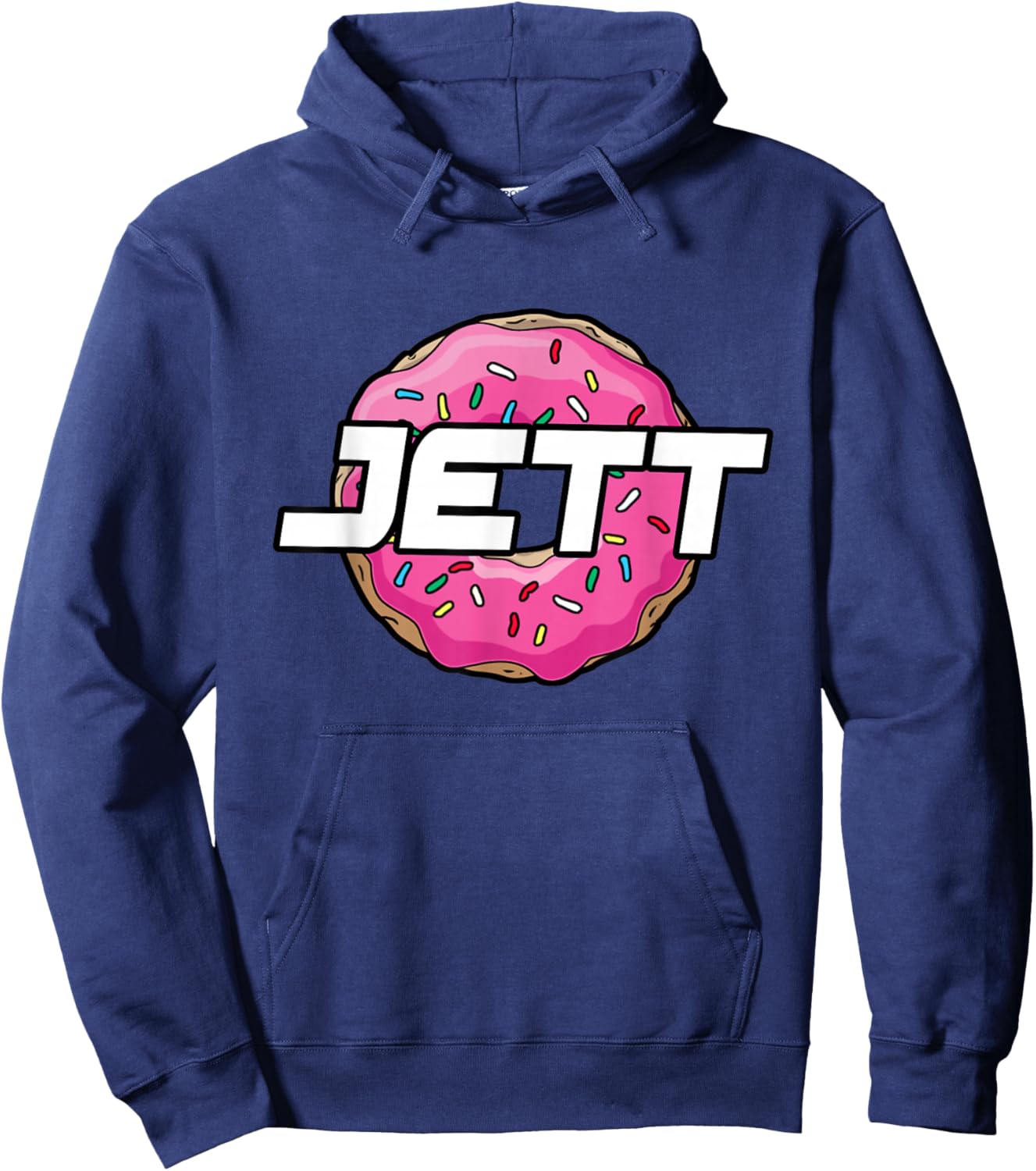 Jett Lawrence JL18 Motocorss Supercross Donut Hoodie - Hoodie | Navy