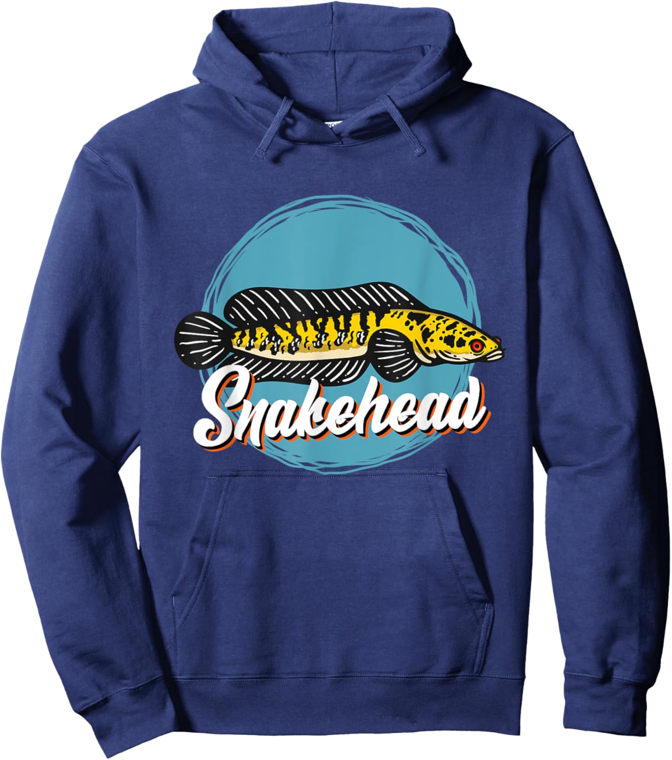 Snakehead Aquarium Aquarist Snakehead fish Hoodie - Hoodie | Navy