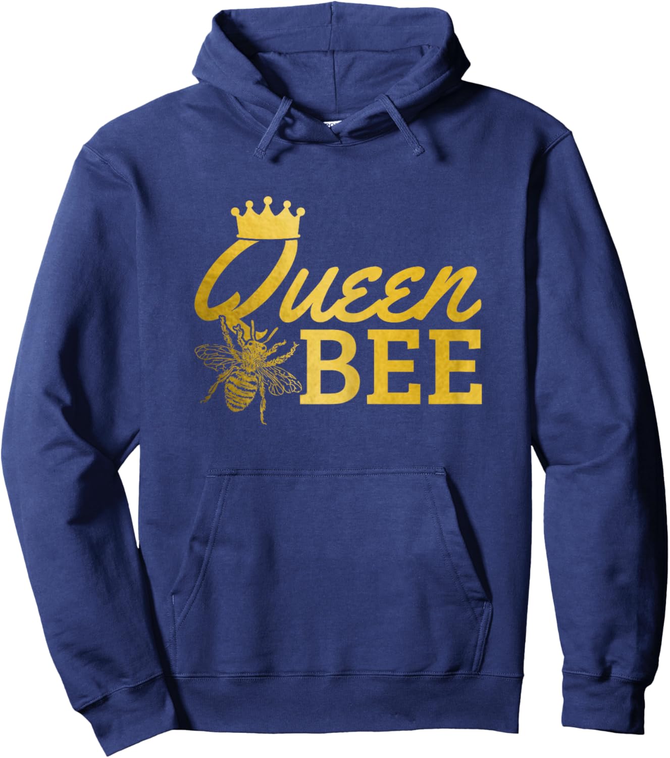 Queen Bee Beekeeper Beekeeping Vintage Funny Cute Girls Bee Hoodie - Hoodie | Navy
