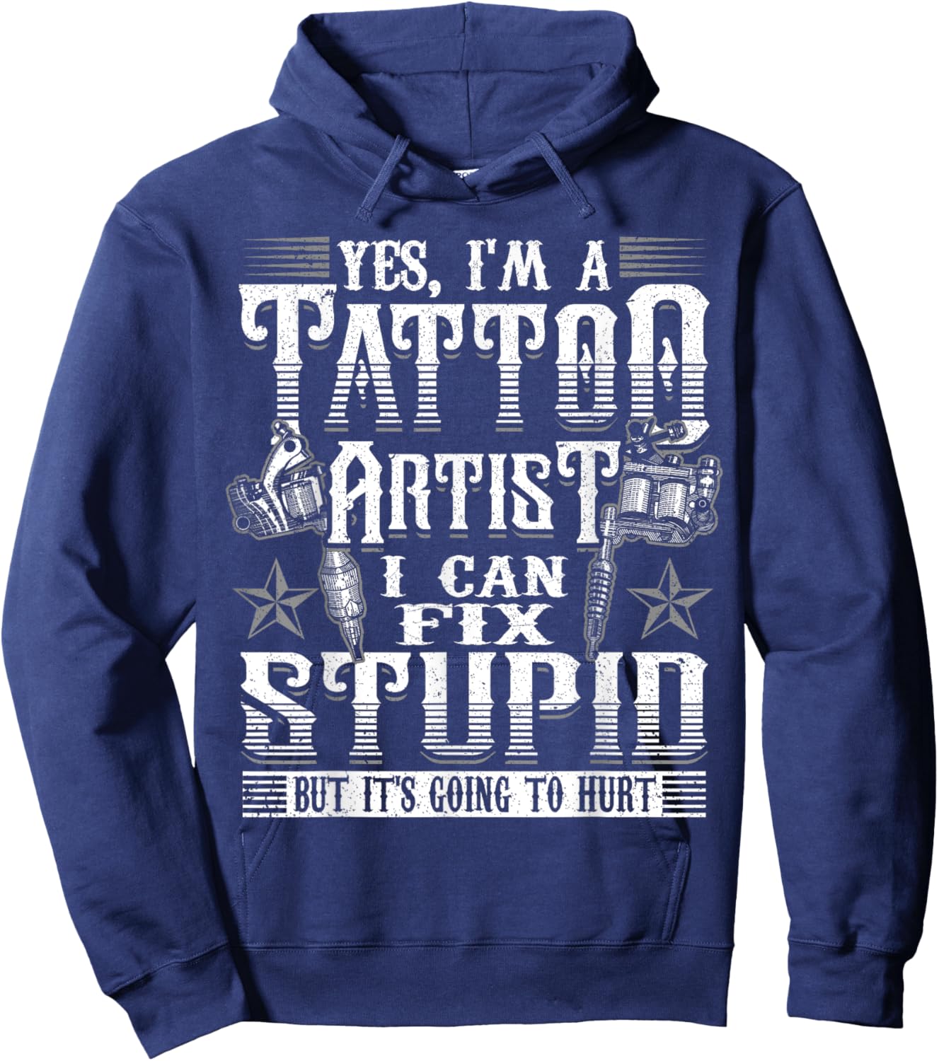 Tattoo Artist Tattooist Tattoos Hoodie - Hoodie | Navy