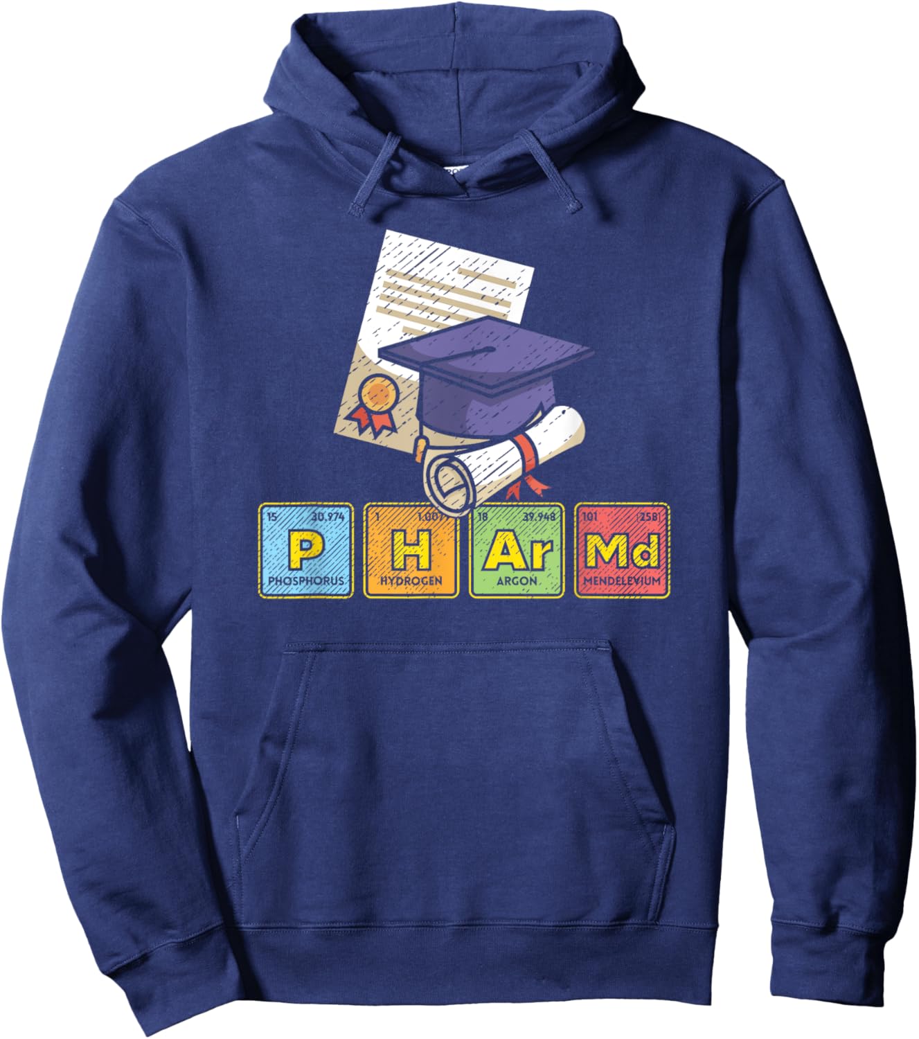 Doctor of Pharmacy Pharm.D. Doctor Pharmacist Pharmacy Hoodie - Hoodie | Navy