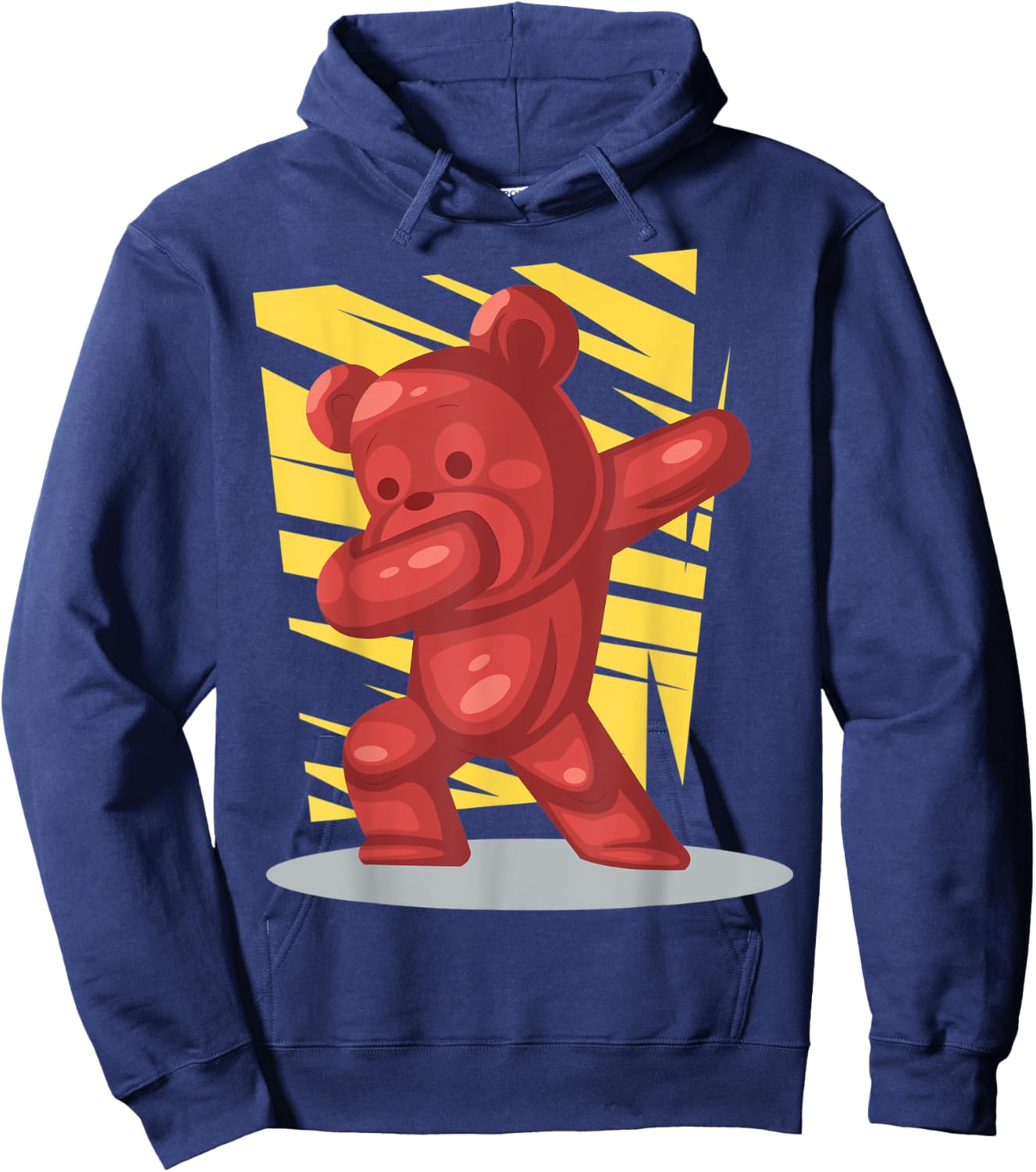 Funny Gummy Bear Lovers Dabbing Gummy Bear Birthday Hoodie - Hoodie | Navy