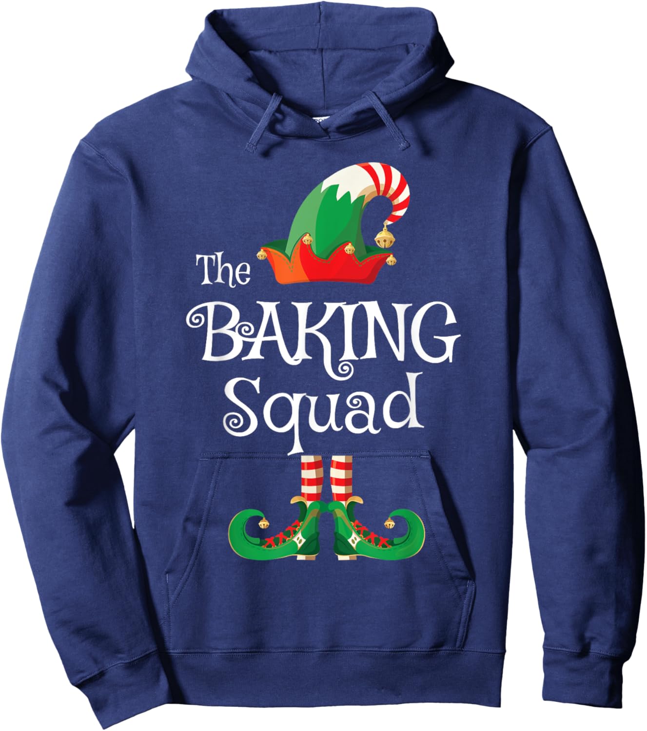 Baking Squad Shirt Funny Family Matching Christmas Hoodie - Hoodie | Navy