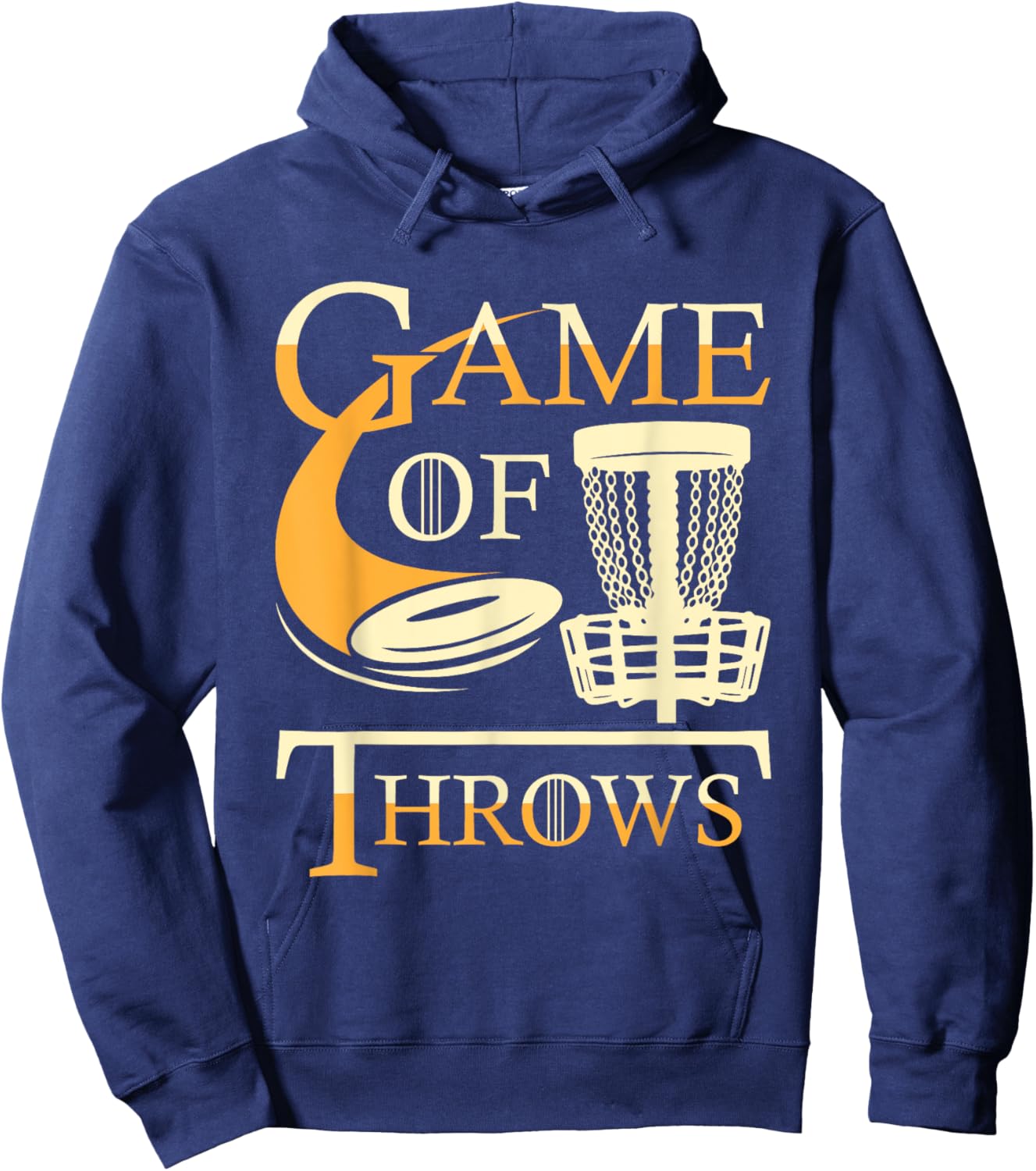 Game of Throws - Disc Golf Player Flying Disc Golfer Hoodie - Hoodie | Navy