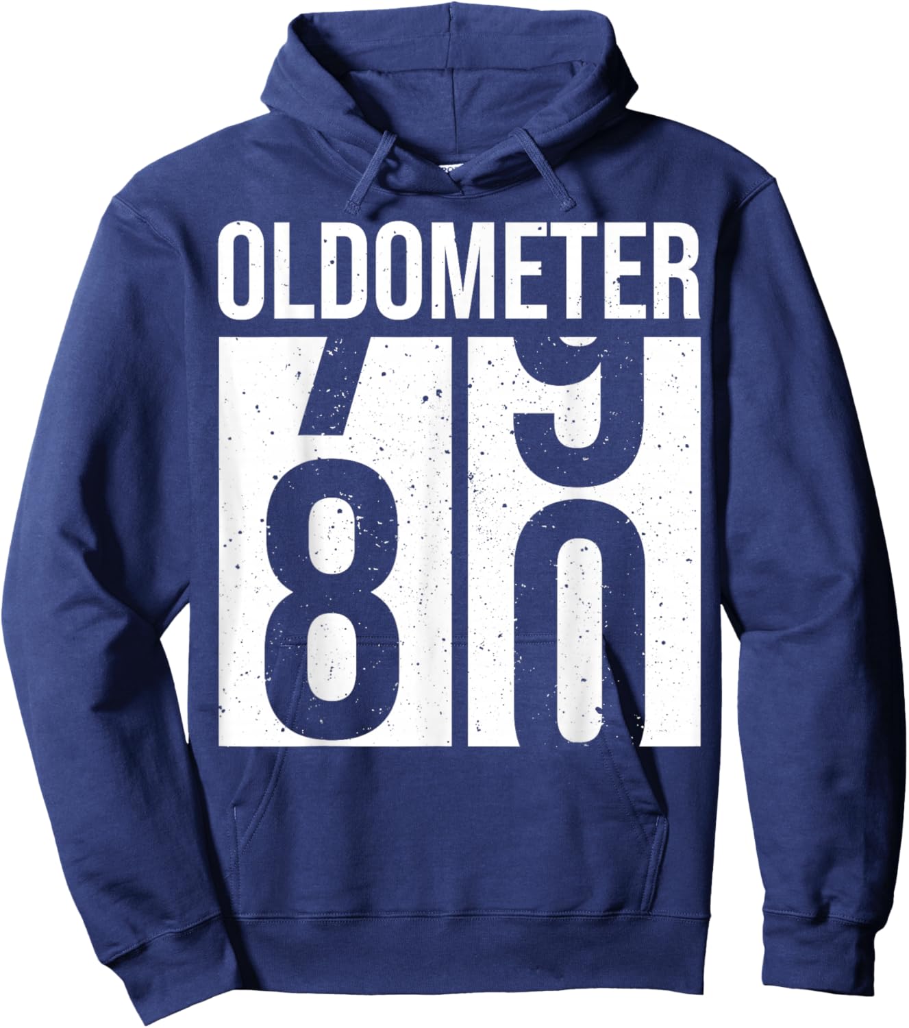 1944 1945 Birthday Men Male Him Fun 80 Funny 80th Birthday Hoodie - Hoodie | Navy