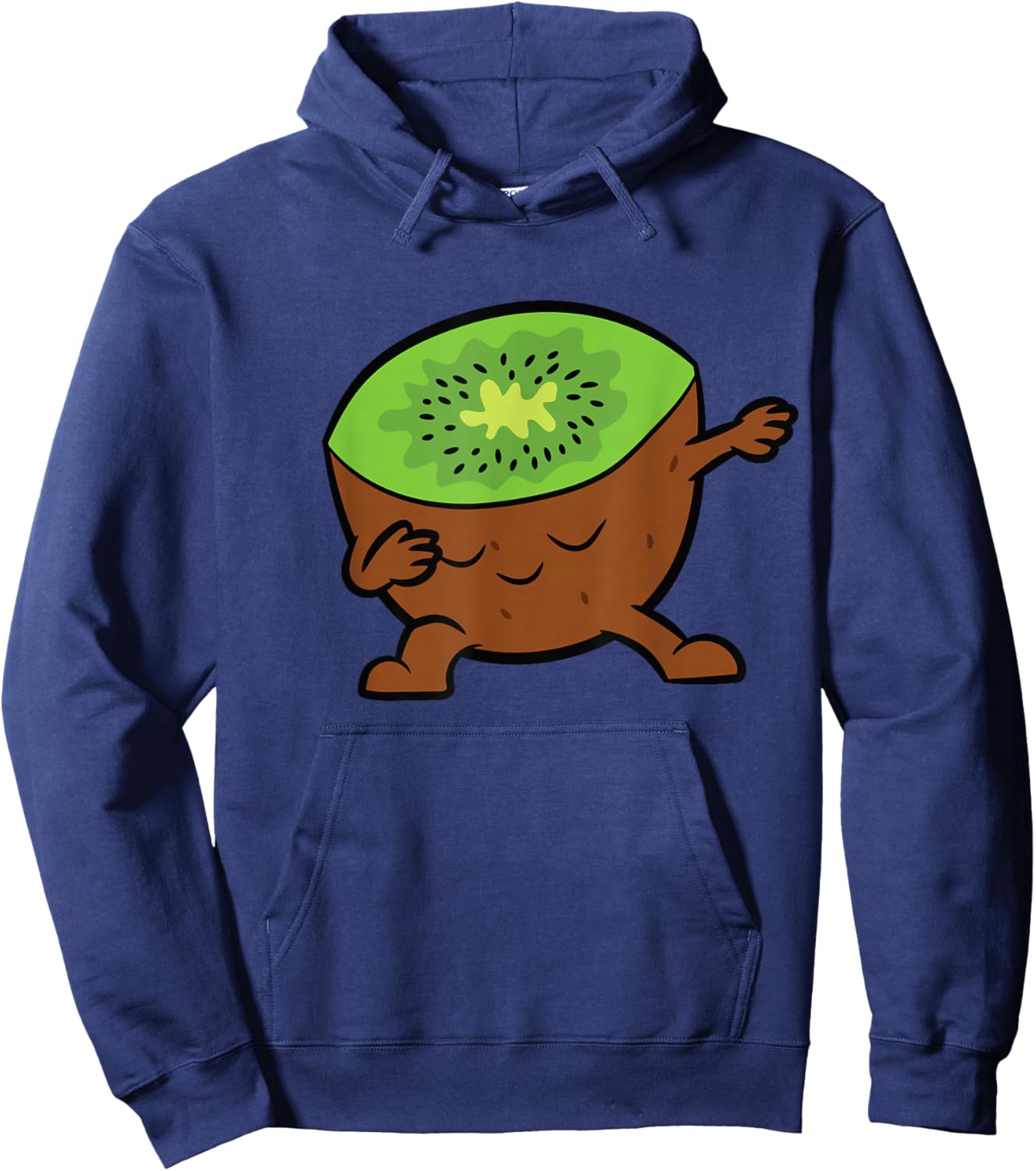 Kiwi Dabbing Kiwi Fruit Love Kiwis Hoodie - Hoodie | Navy