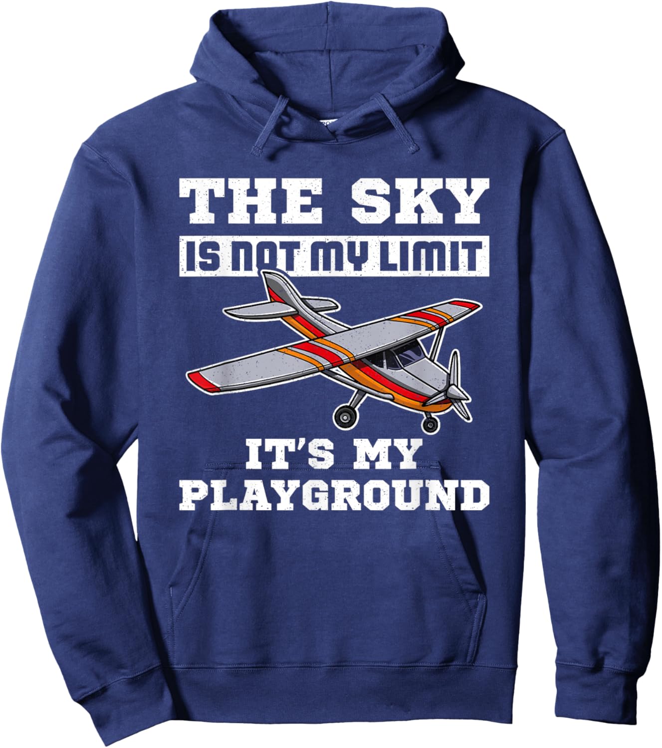 Modellflugzeug RC Plane Hobby Modellbauer Hoodie - Hoodie | Navy