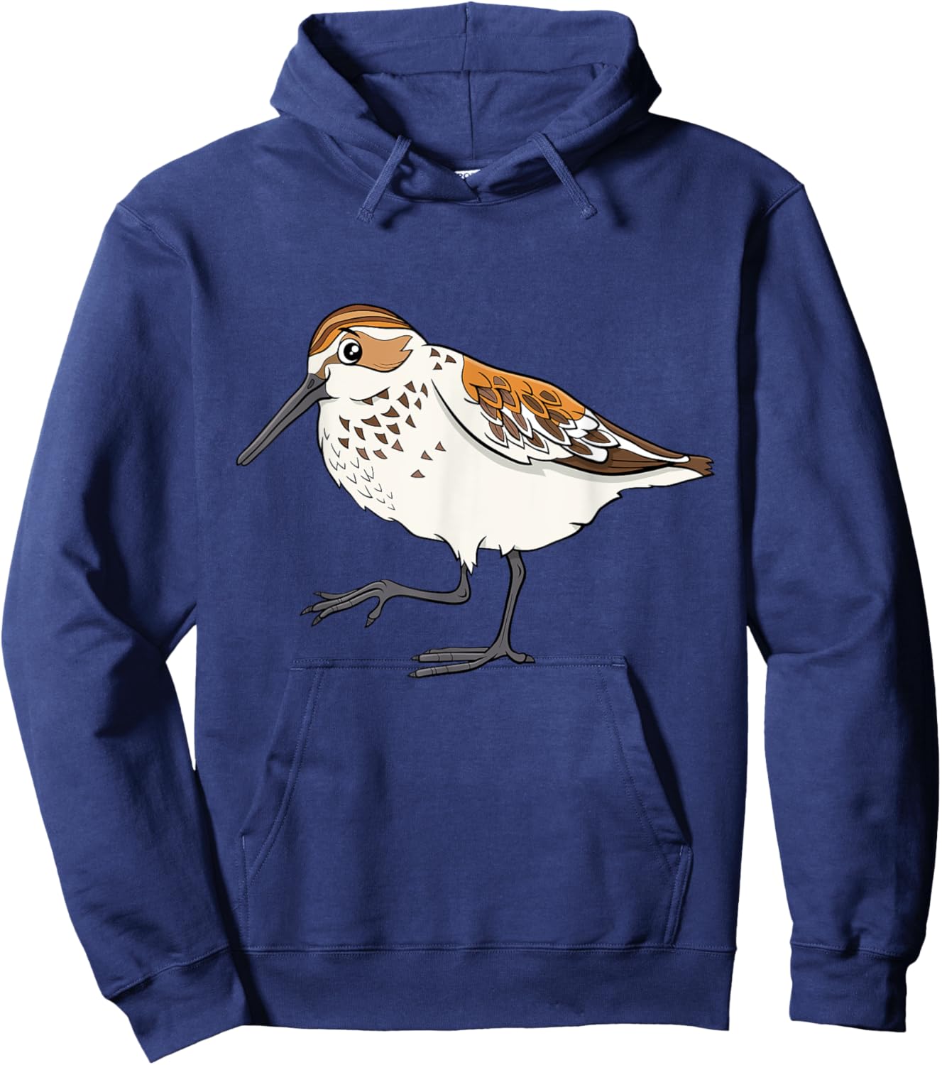 Sandpiper Art I Cute Sandpiper I Kids Sandpiper Bird Hoodie - Hoodie | Navy