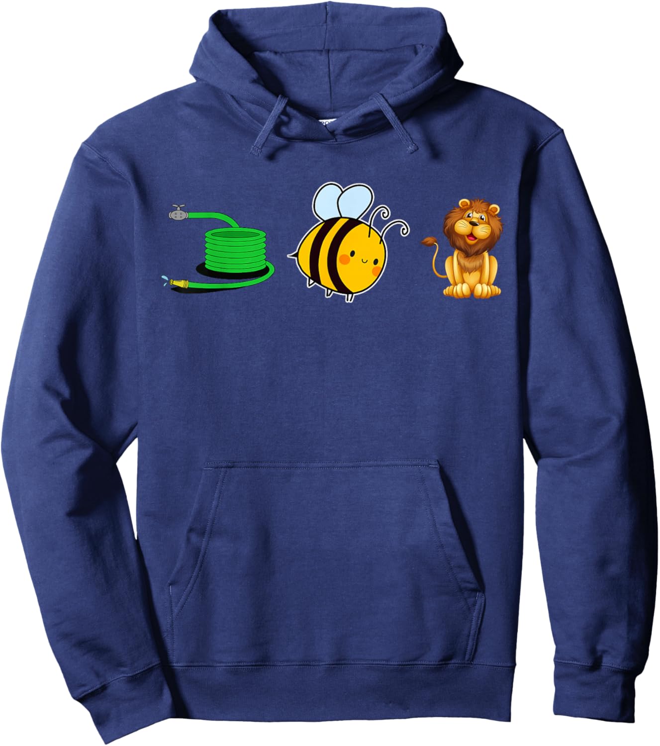 Funny Trousers Bee Lion I Am A Beekeeper Hoodie - Hoodie | Navy