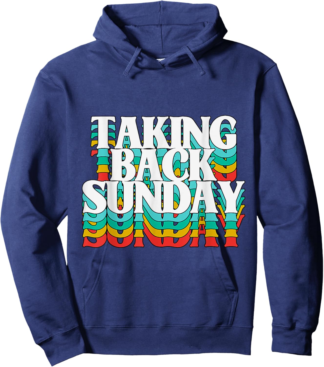Taking Back Sunday Funny Apparel Vintage Hoodie - Hoodie | Navy