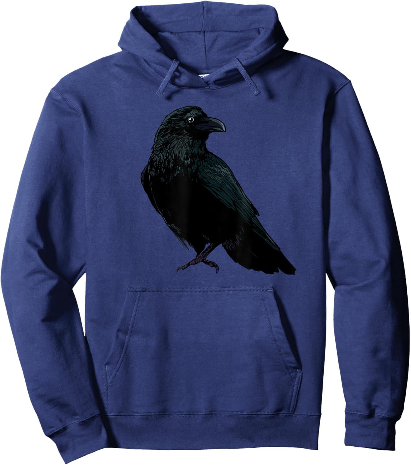 Raven Goth Raven novelty Raven Hoodie - Hoodie | Navy