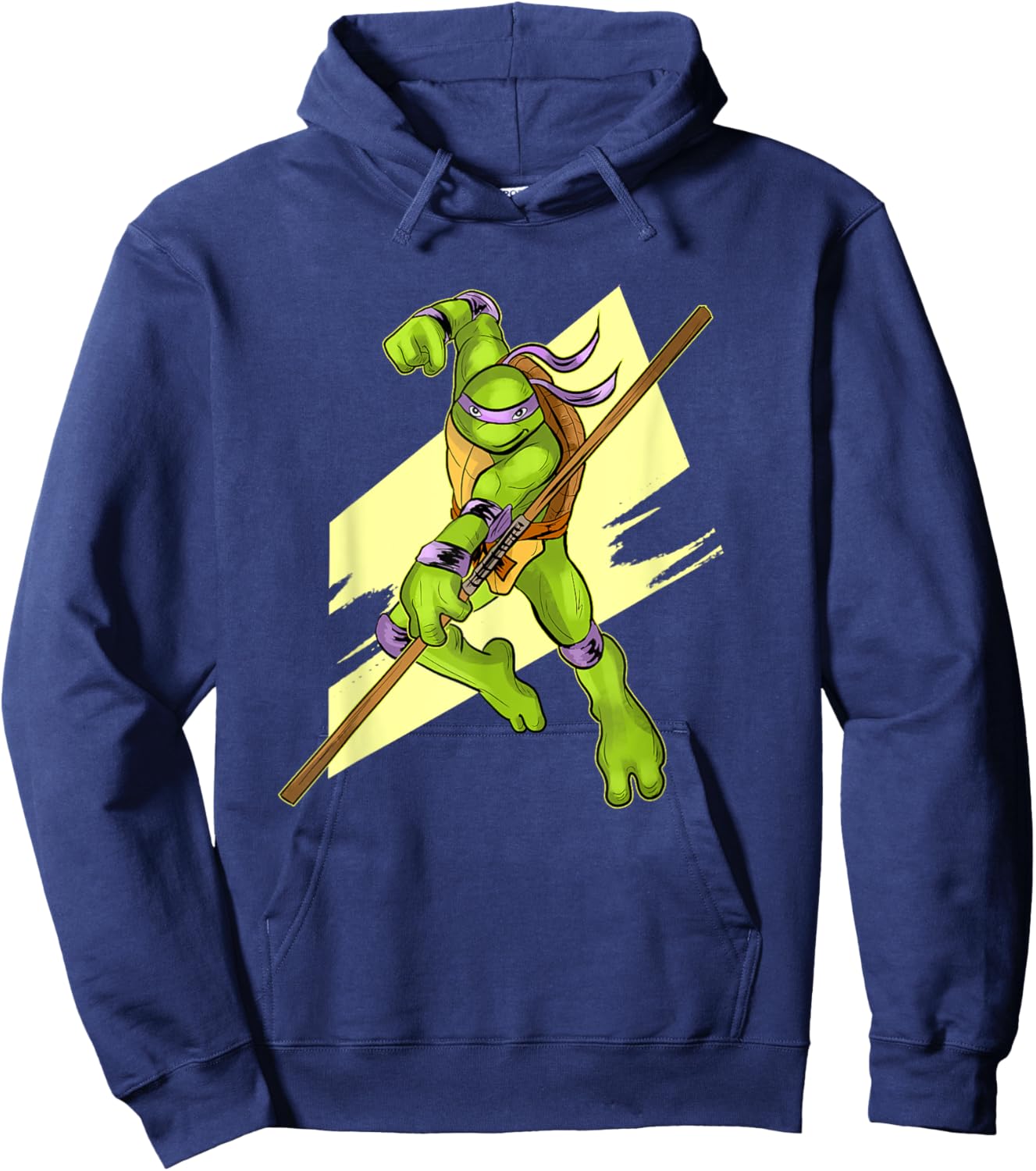 Donatello in Fighting Stance Hoodie - Hoodie | Navy