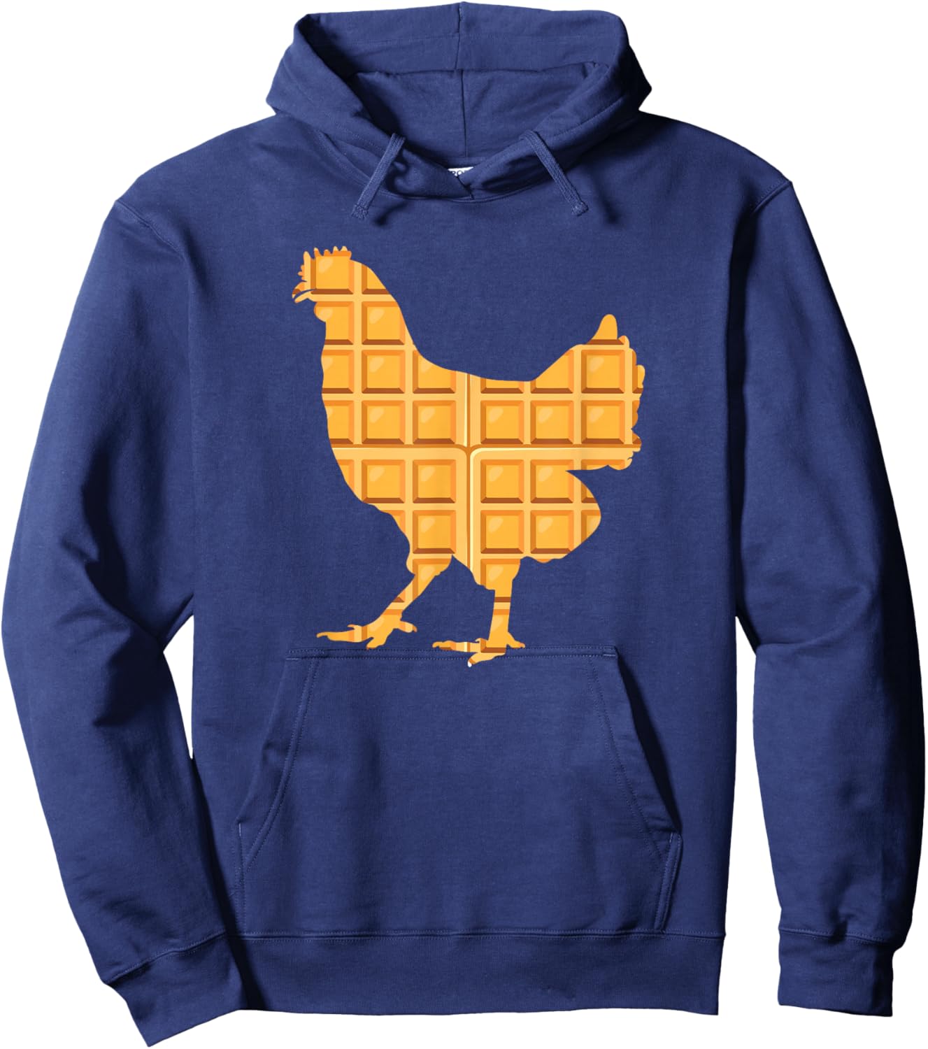 Chicken Waffles Chicken & Waffle Lover Hoodie - Hoodie | Navy