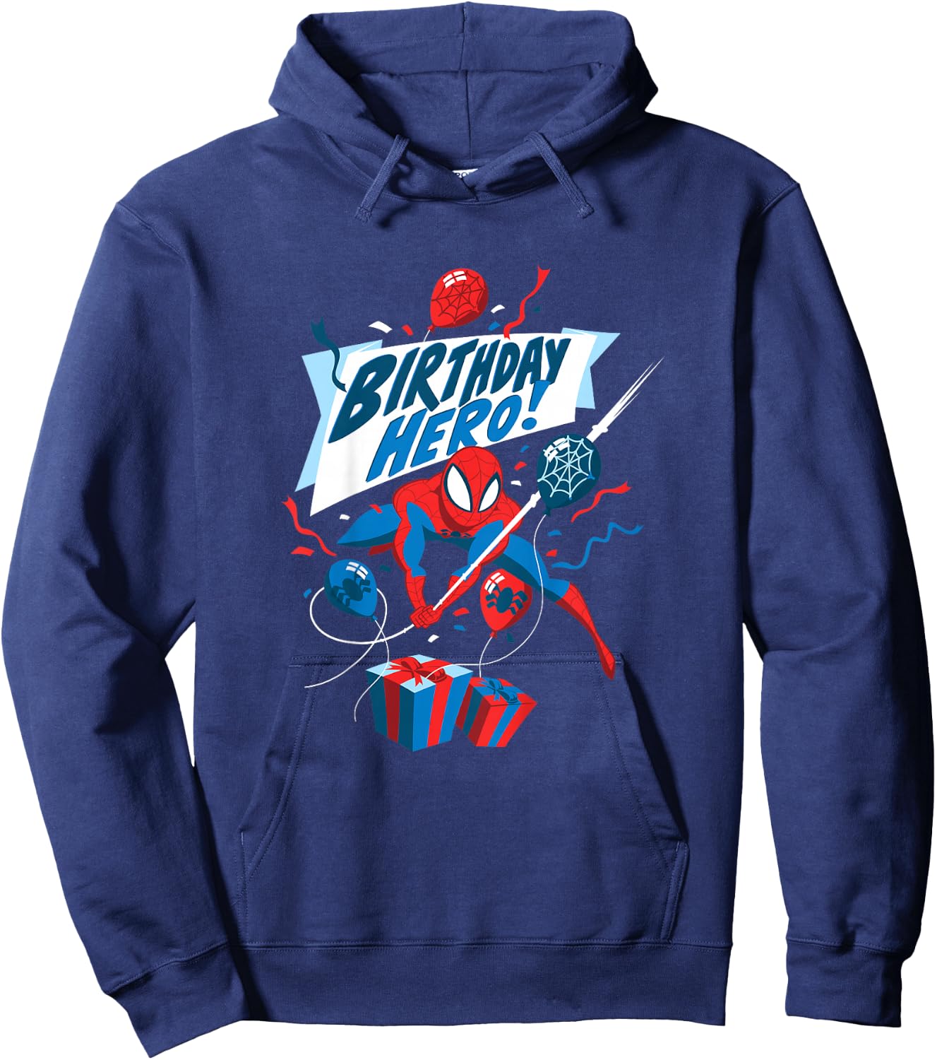 Kids Marvel Spider-Man Birthday Hero Hoodie - Hoodie | Navy