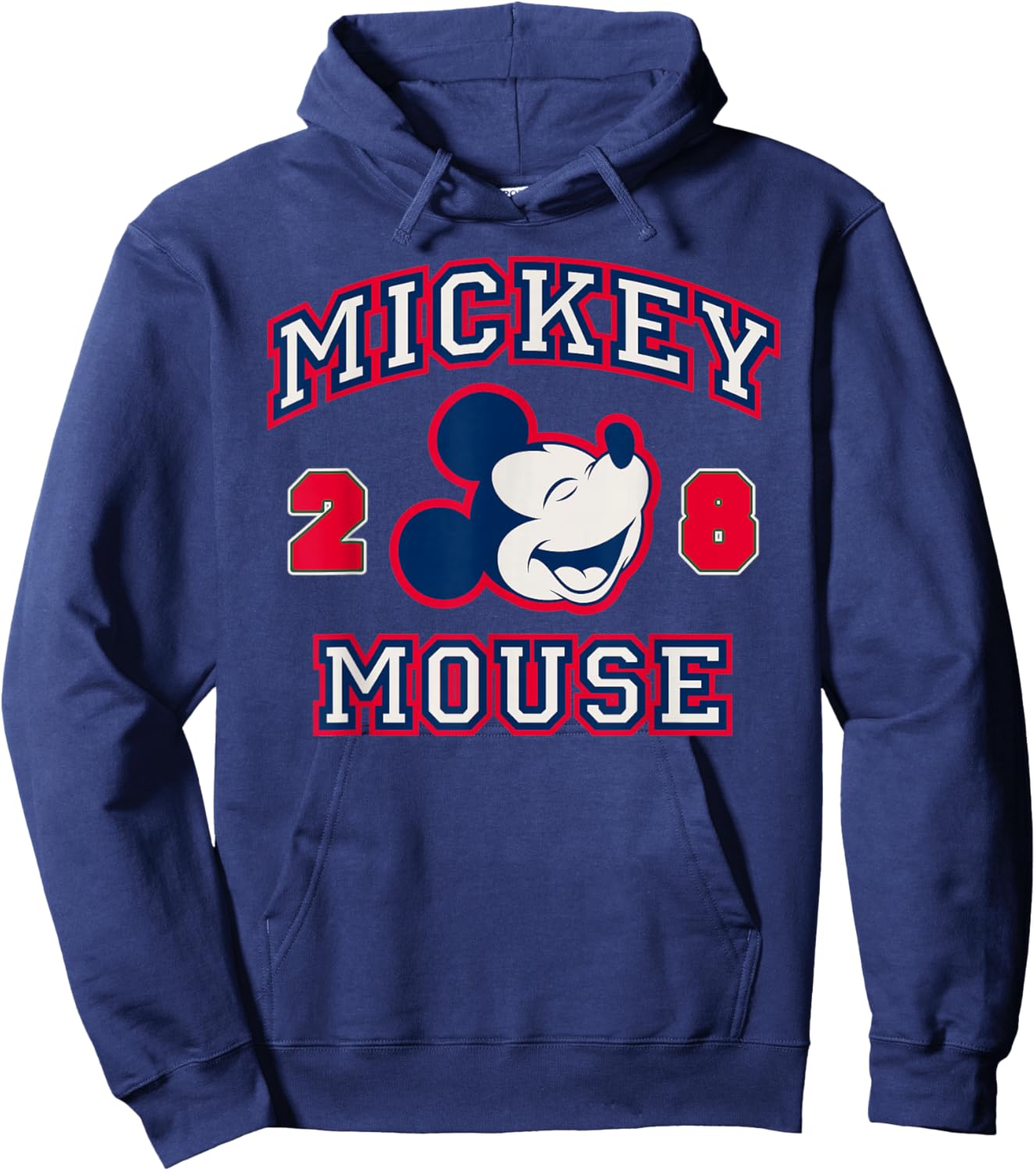 Disney Mickey and Friends Mickey Mouse Vintage Varsity Hoodie - Hoodie | Navy