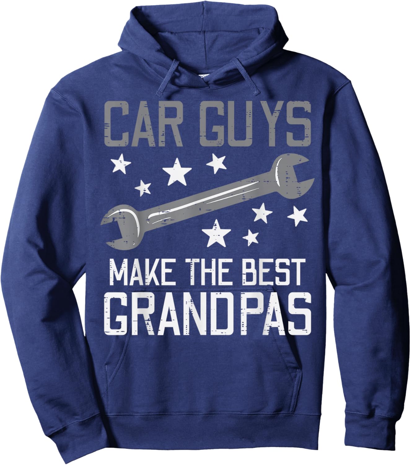 Car Guys Make The Best Grandpas Garage Auto Mechanic Men Hoodie - Hoodie | Navy