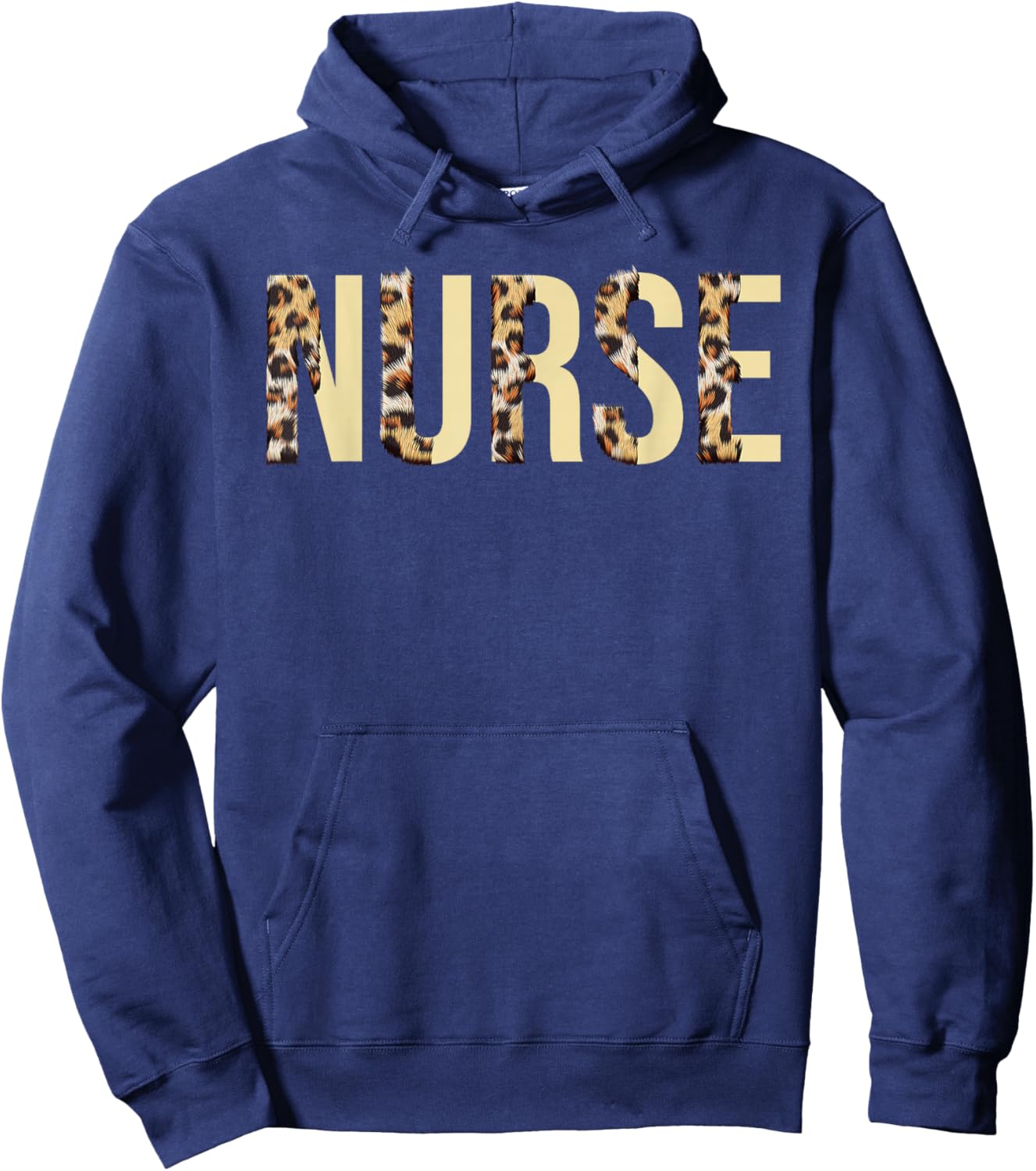 Nurse Leopard - Registered Nurse Nursing RN Healthcare Hoodie - Hoodie | Navy