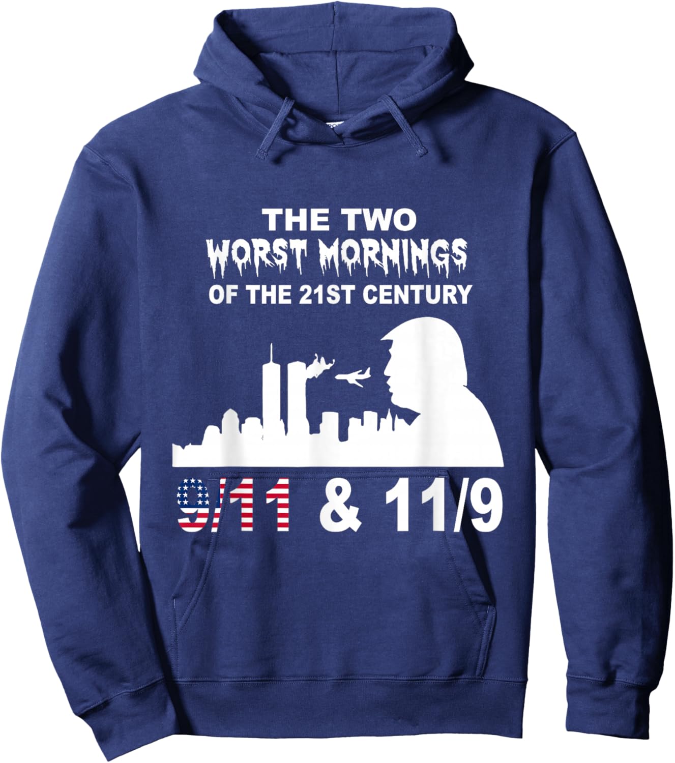 Worst Mornings of the 21st Century Shirt Hoodie - Hoodie | Navy