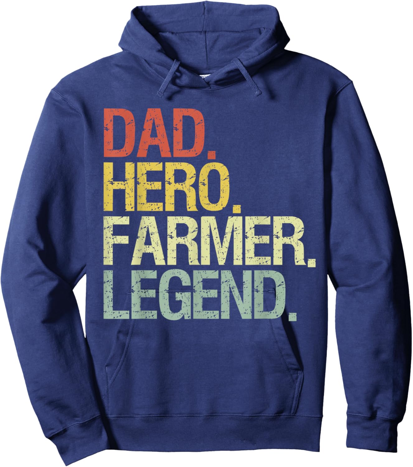 Funny farmer dad Hoodie - Hoodie | Navy