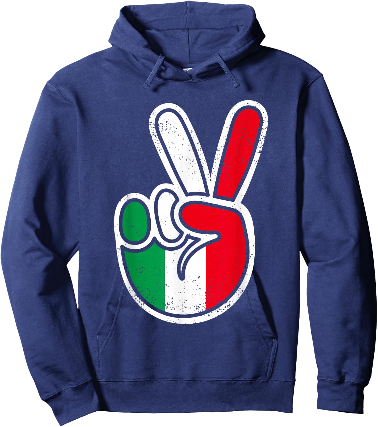 Kids 2nd Birthday Boy 2 Italy Flag Italian Birthday Toddler Hoodie - Hoodie | Navy