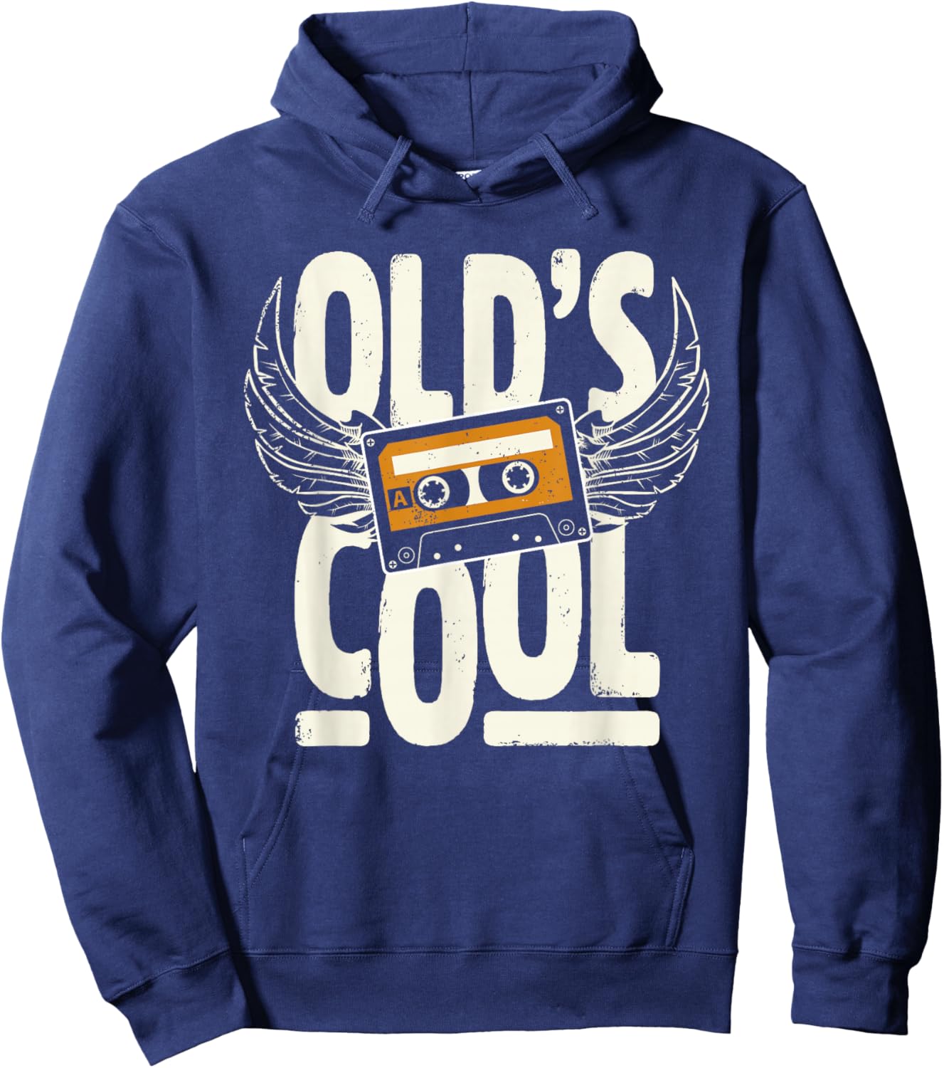 Old's Cool Old School Hoodie - Hoodie | Navy