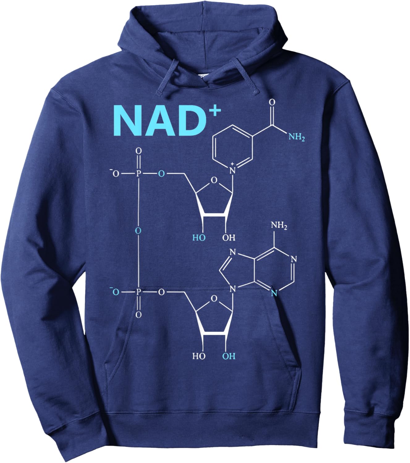 NAD+ Healthy Aging Hoodie - Hoodie | Navy