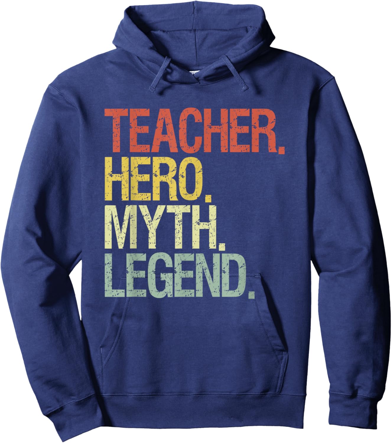 Teacher hero myth legend Women Hoodie - Hoodie | Navy