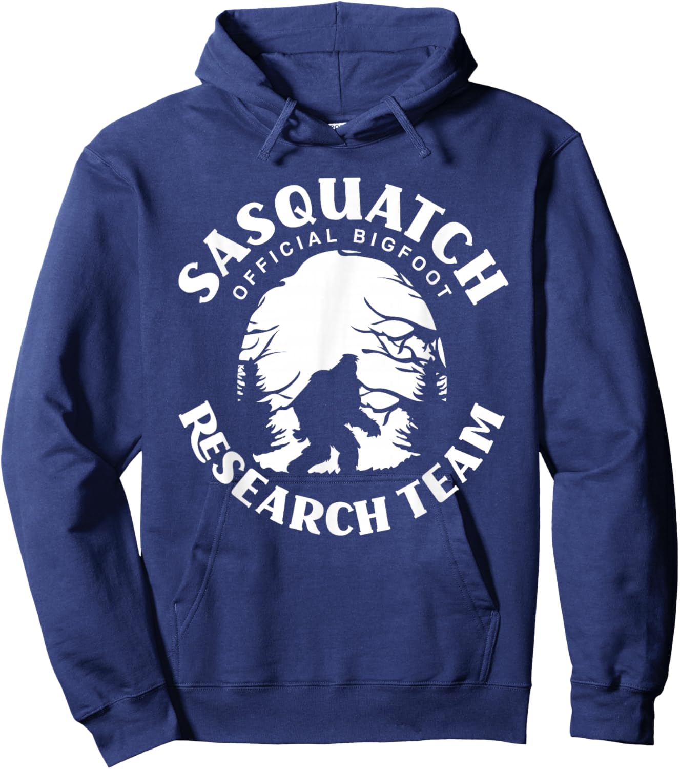 Finding Sasquatch Bigfoot Research Team Funny Bigfoot Hoodie - Hoodie | Navy