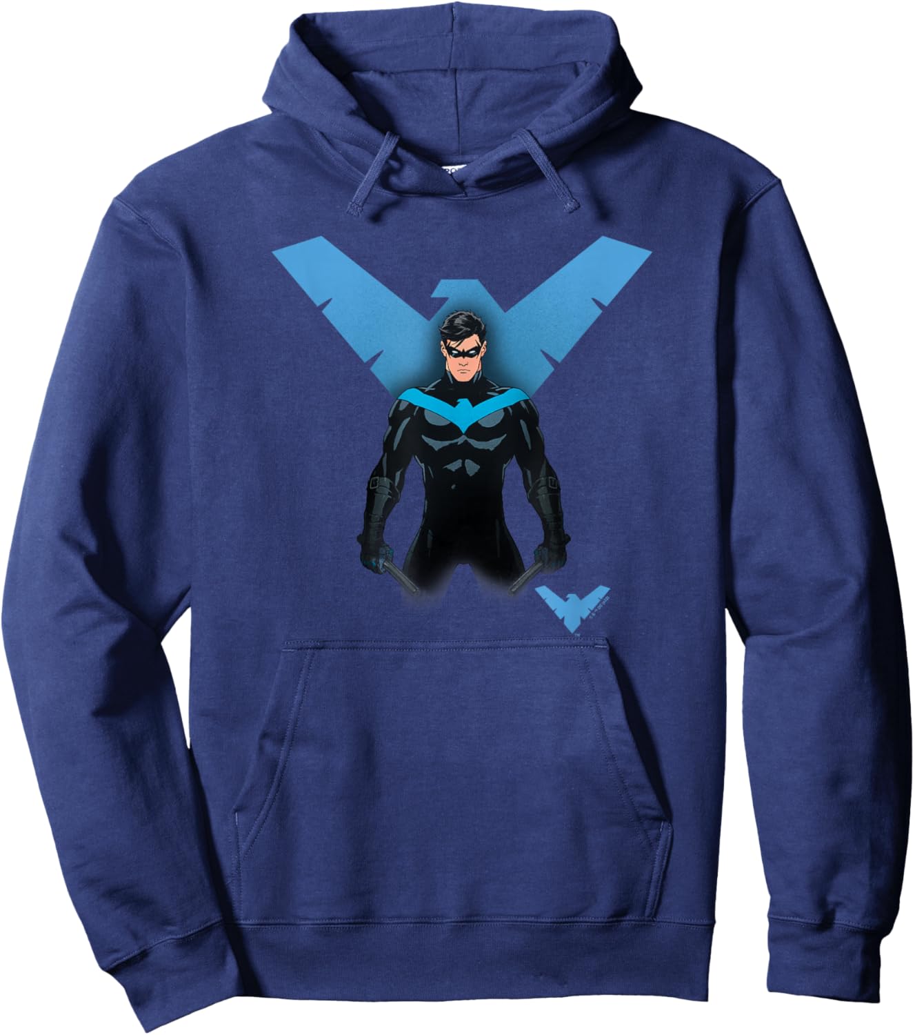 DC Comics Batman Nightwing Hero Pose Hoodie - Hoodie | Navy