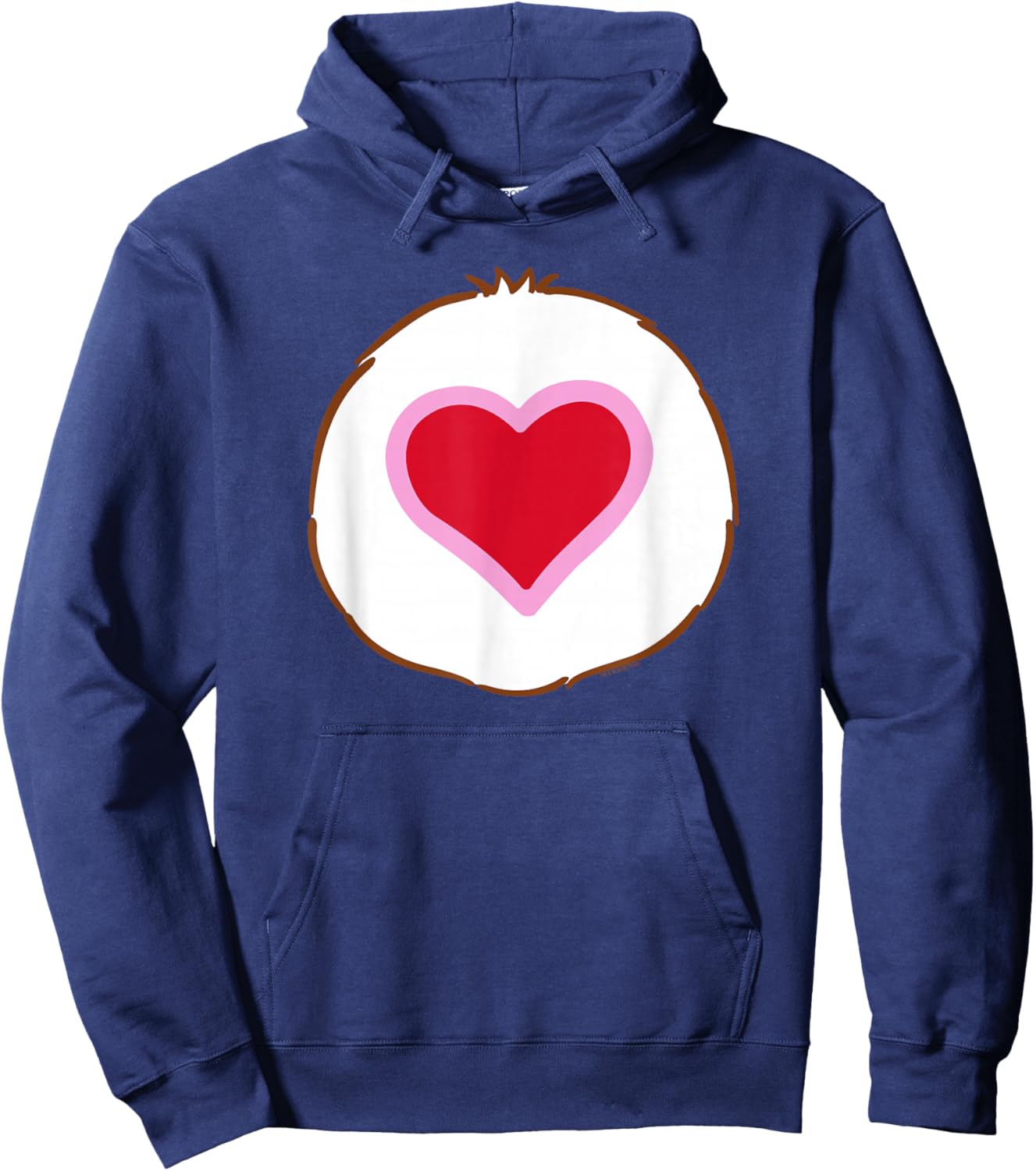 Care Bears Halloween Tenderheart Bear Heart Belly Costume Hoodie - Hoodie | Navy