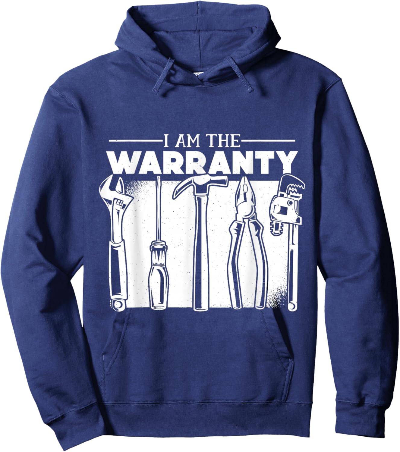 I Am The Warranty Hoodie - Hoodie | Navy