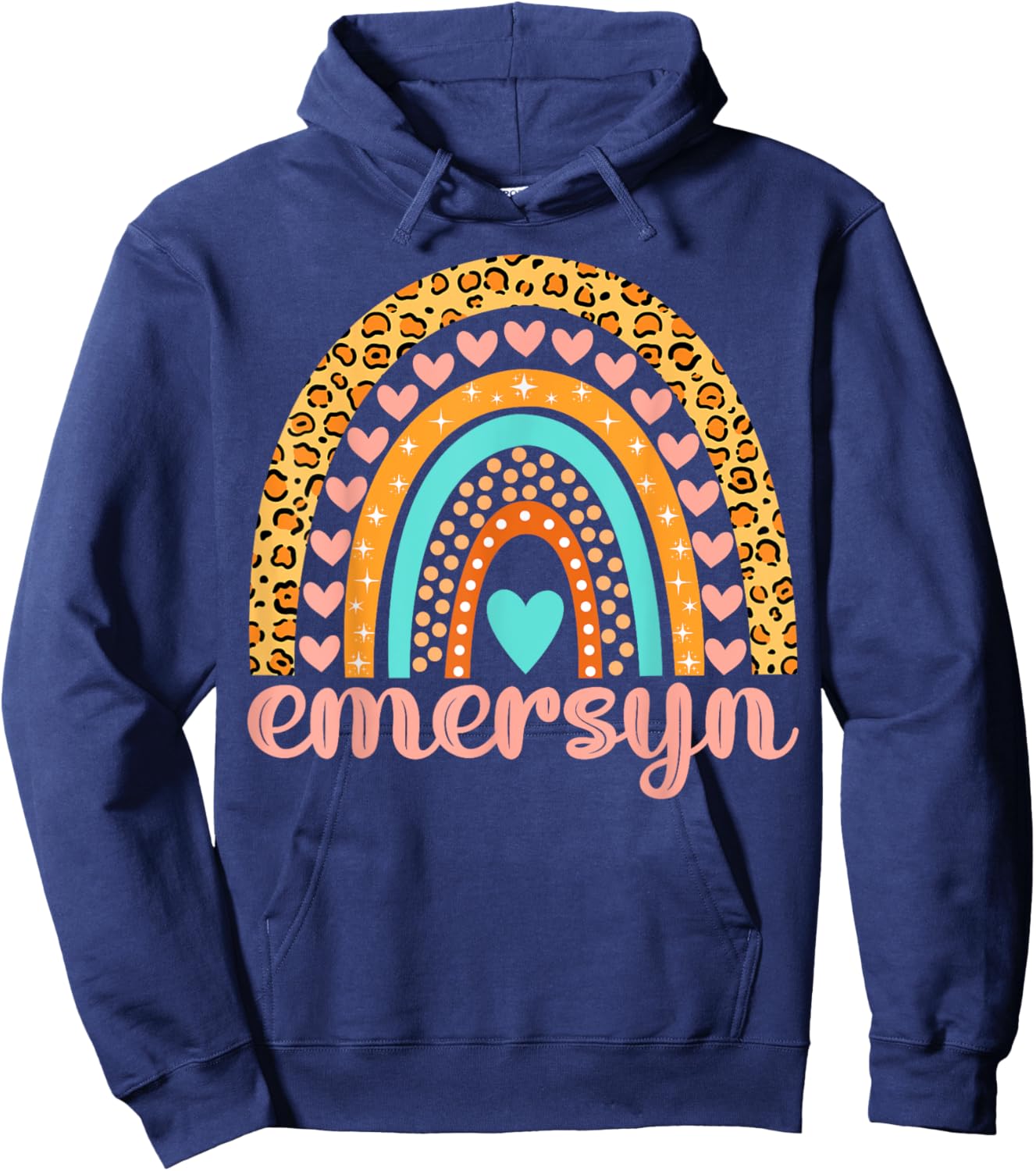 Emersyn Emersyn Name Birthday Shirt Gift Hoodie - Hoodie | Navy