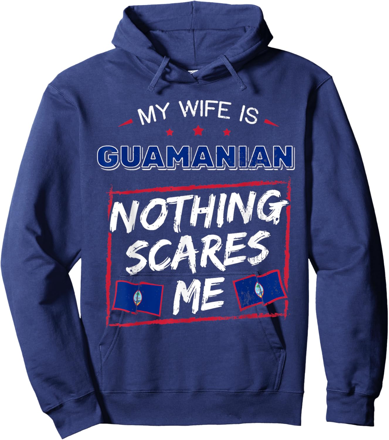 My Wife Is Guamanian Guam Chamorro Hoodie - Hoodie | Navy