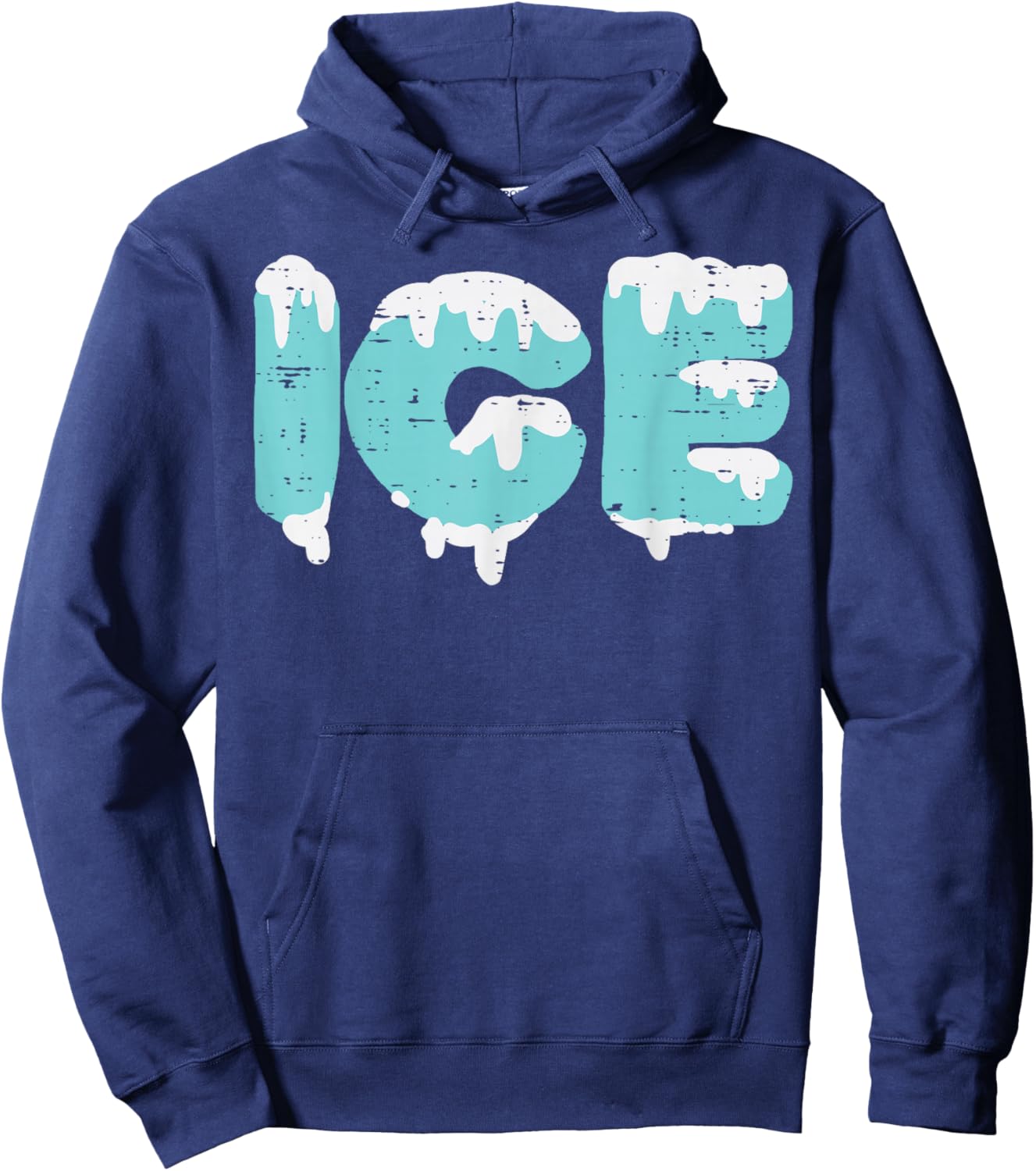 Ice DIY Last Minute Halloween Matching Couple Group Twins Hoodie - Hoodie | Navy