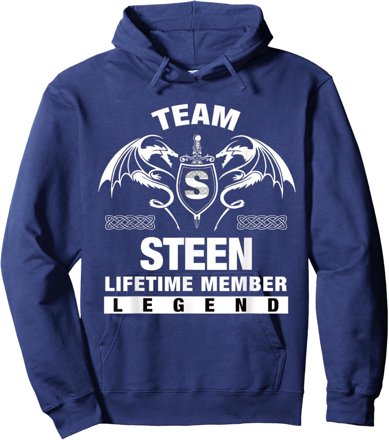 Team STEEN Lifetime Member Gifts Hoodie - Hoodie | Navy