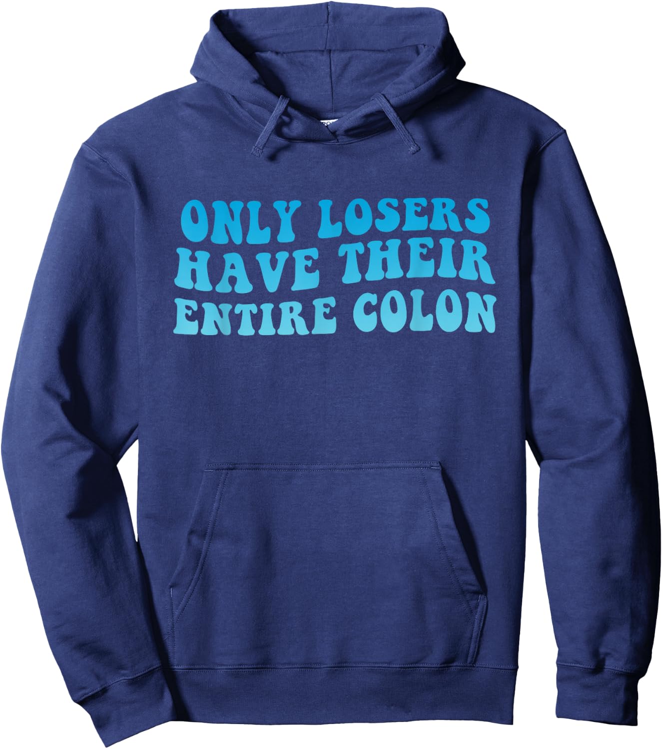 Colon Cancer Surgery Funny Colon Surgery Recovery Hoodie - Hoodie | Navy