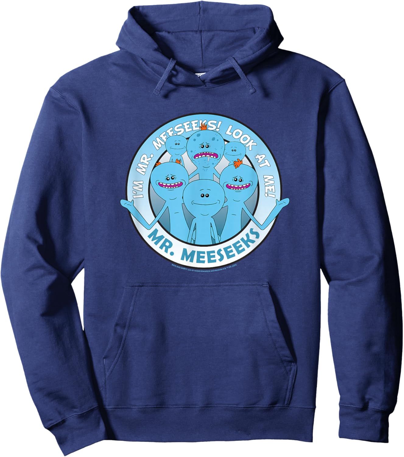 Rick and Morty Mr. Meeseeks Hoodie - Hoodie | Navy