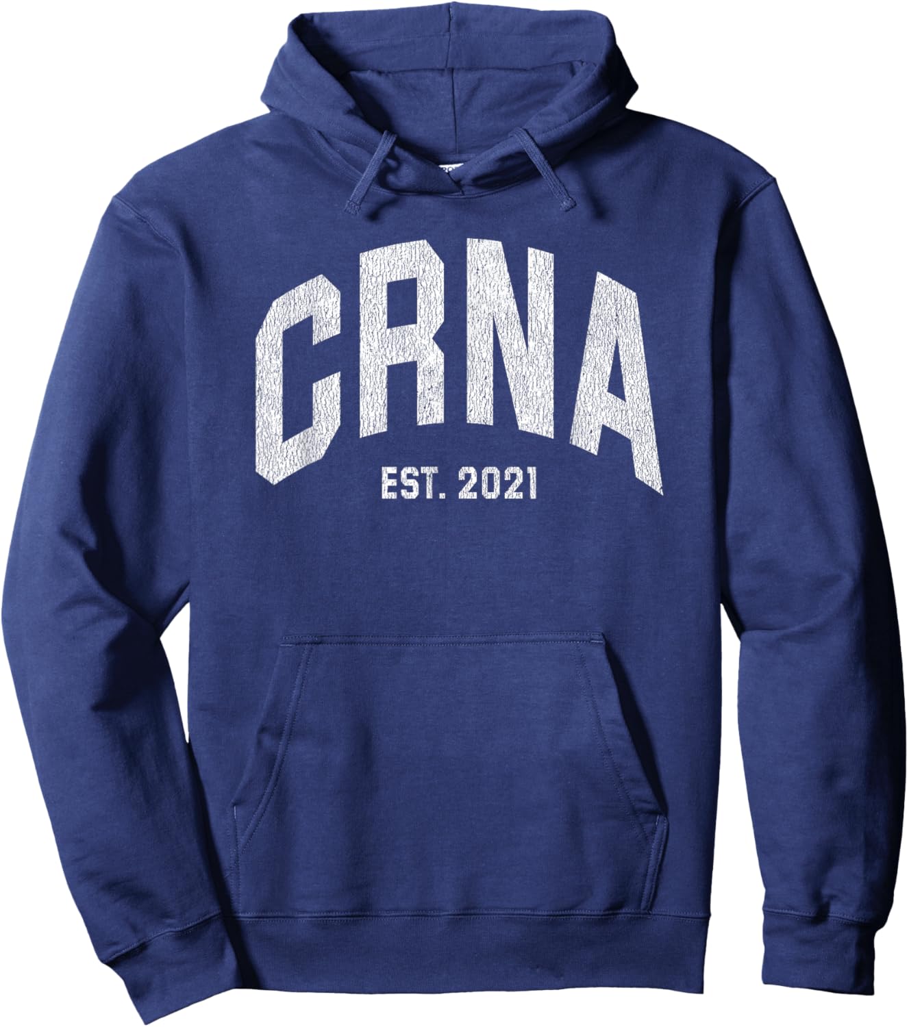 Nurse Anesthetist CRNA Graduation 2021 Hoodie - Hoodie | Navy