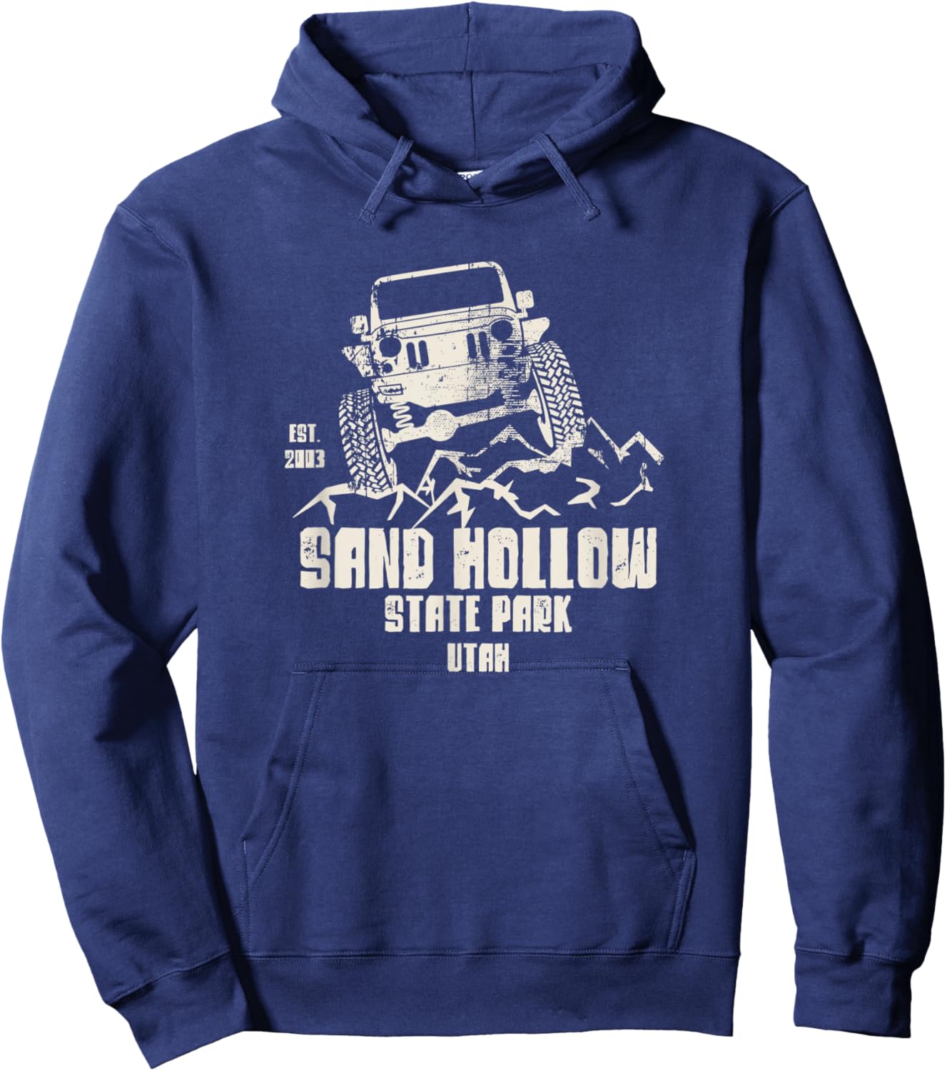 SAND HOLLOW STATE PARK cool design Hoodie - Hoodie | Navy