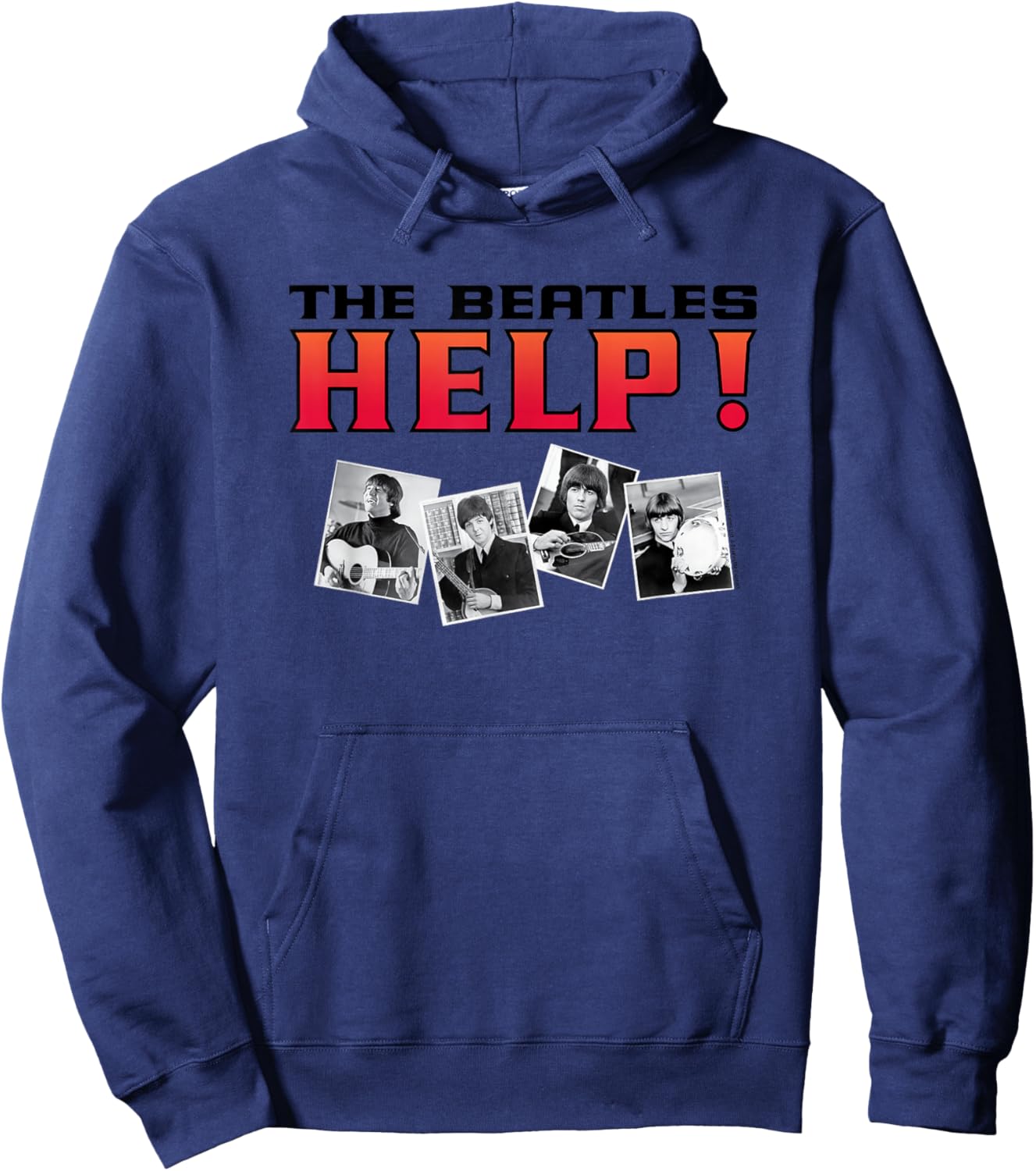 The Beatles Help! Hoodie - Hoodie | Navy