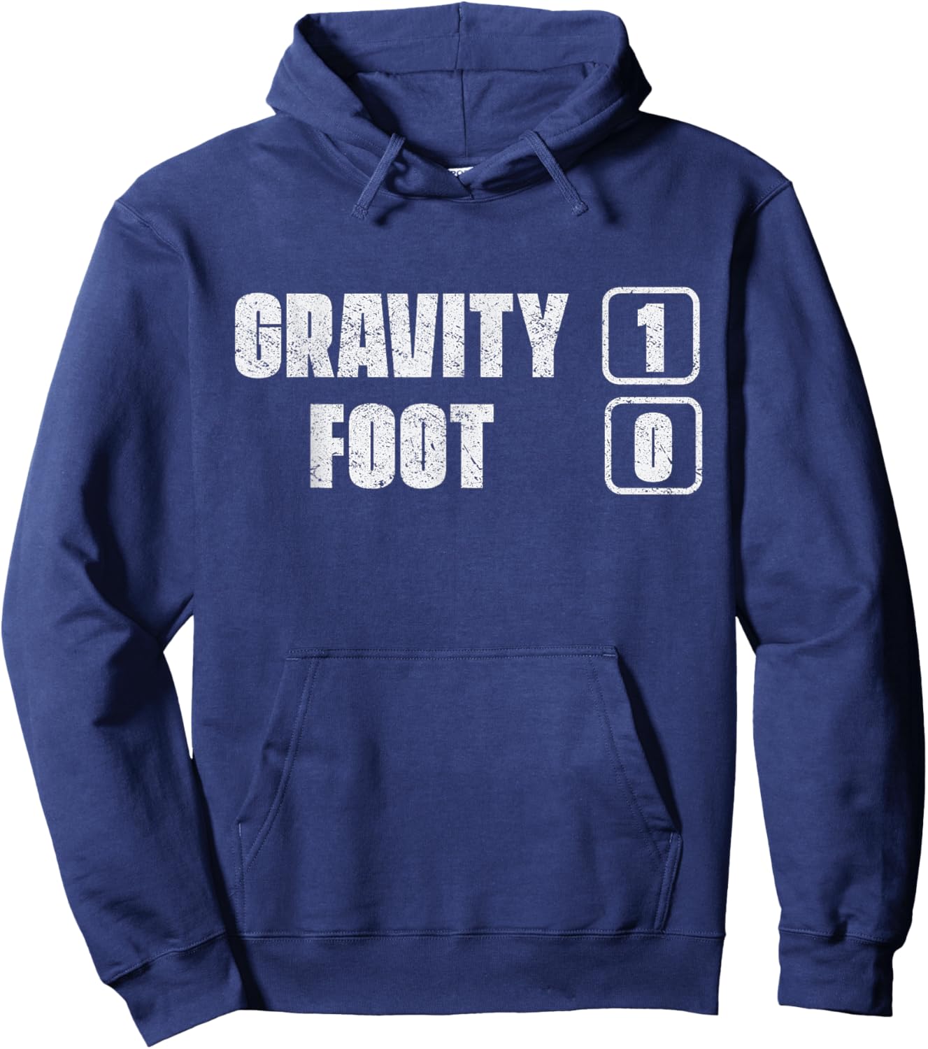 Metatarsal Fracture Fracture - Broken Foot Hoodie - Hoodie | Navy