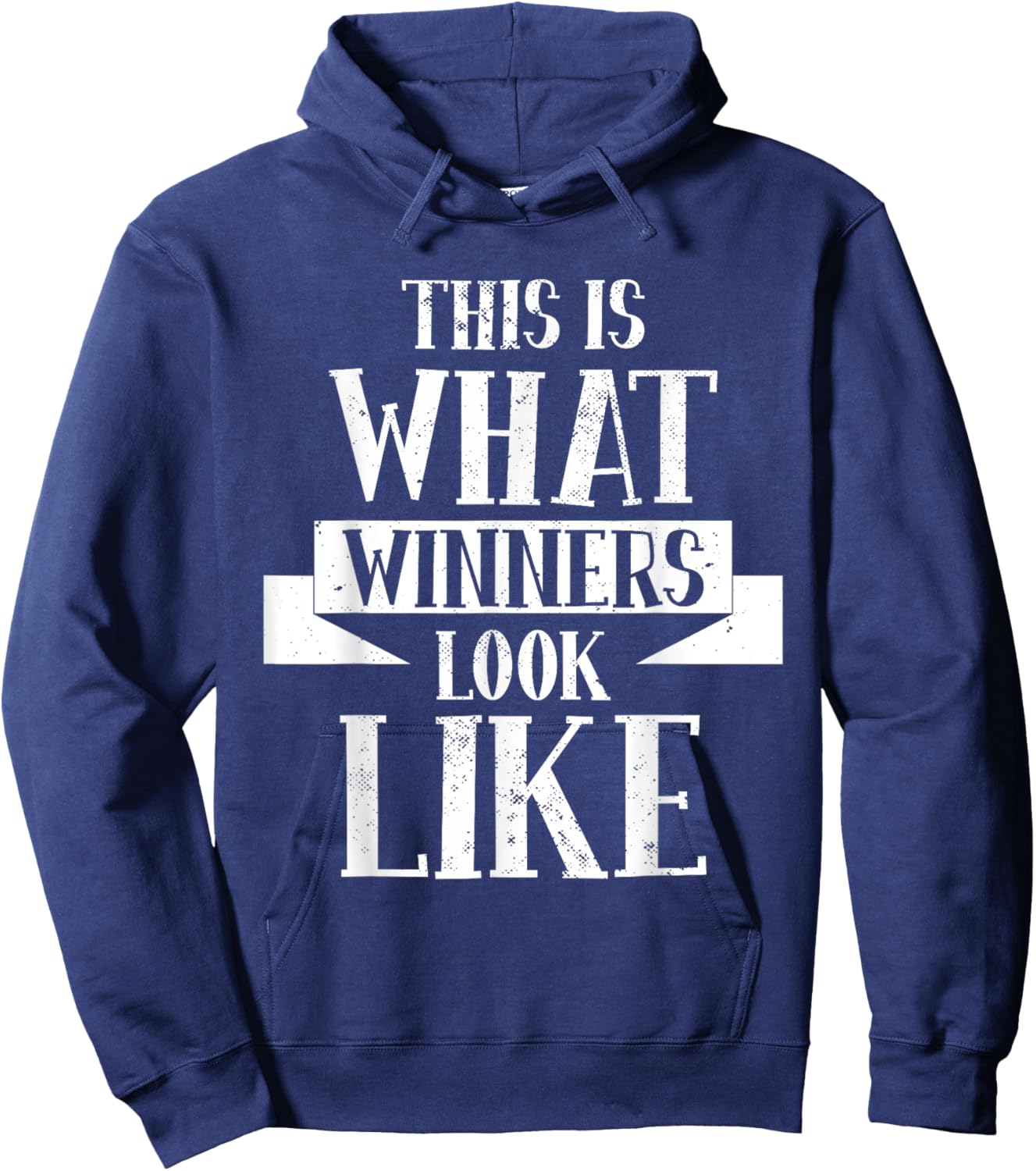 This is how winners look | motivation fitness training Hoodie - Hoodie | Navy