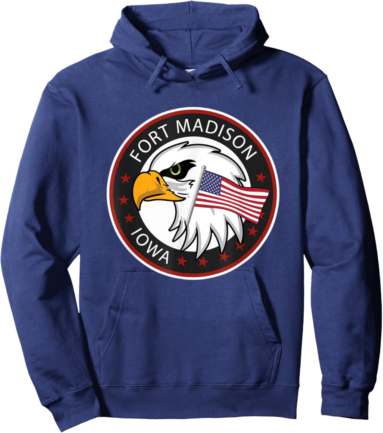 Fort Madison Iowa IA Hoodie - Hoodie | Navy