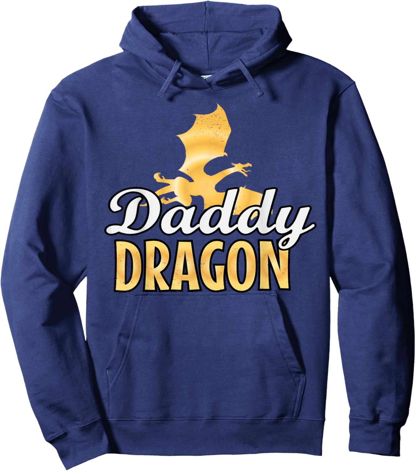 Daddy Dragon Lover Father's Day Hoodie - Hoodie | Navy