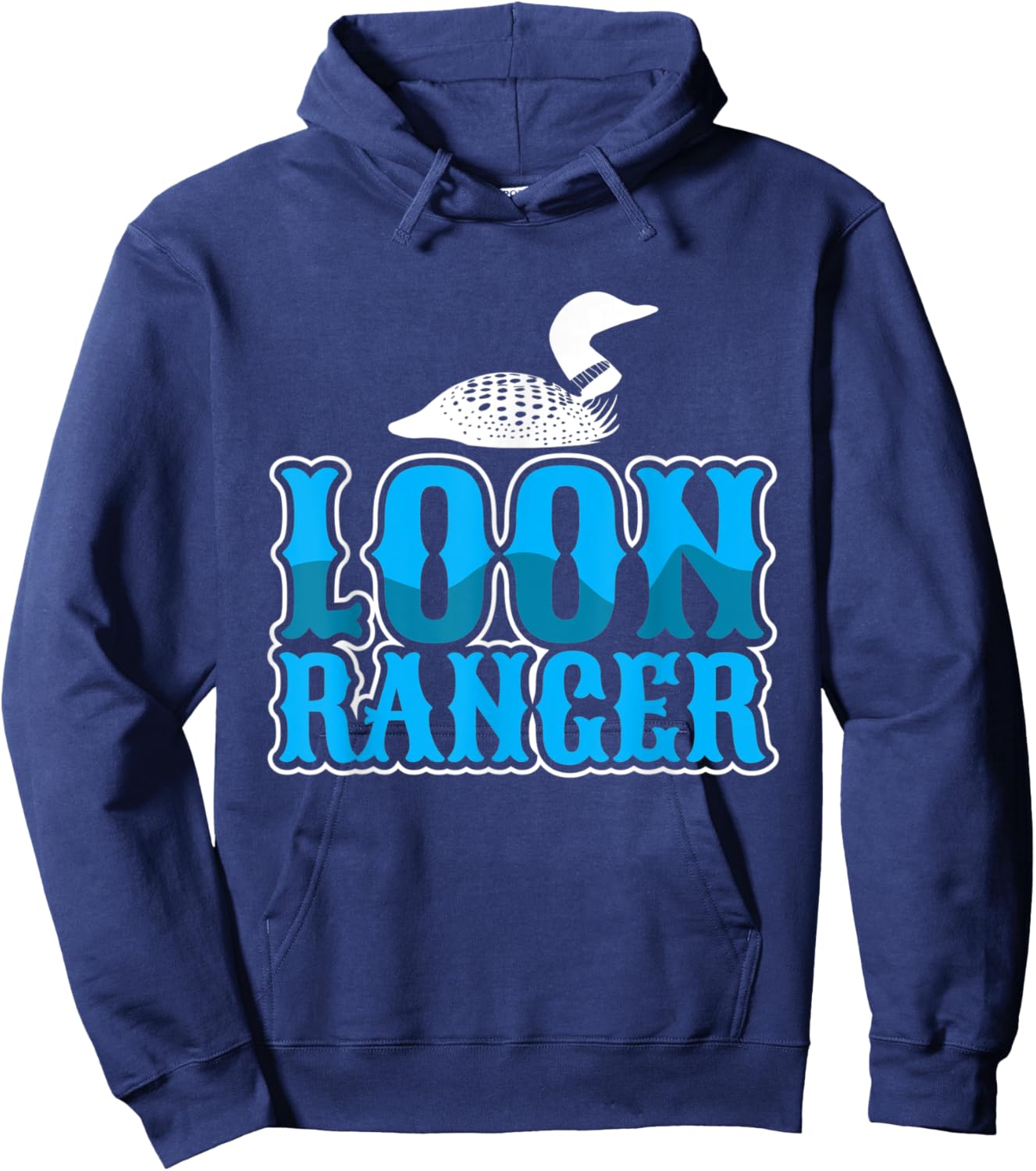 Loon ranger – Loon birding Hoodie - Hoodie | Navy