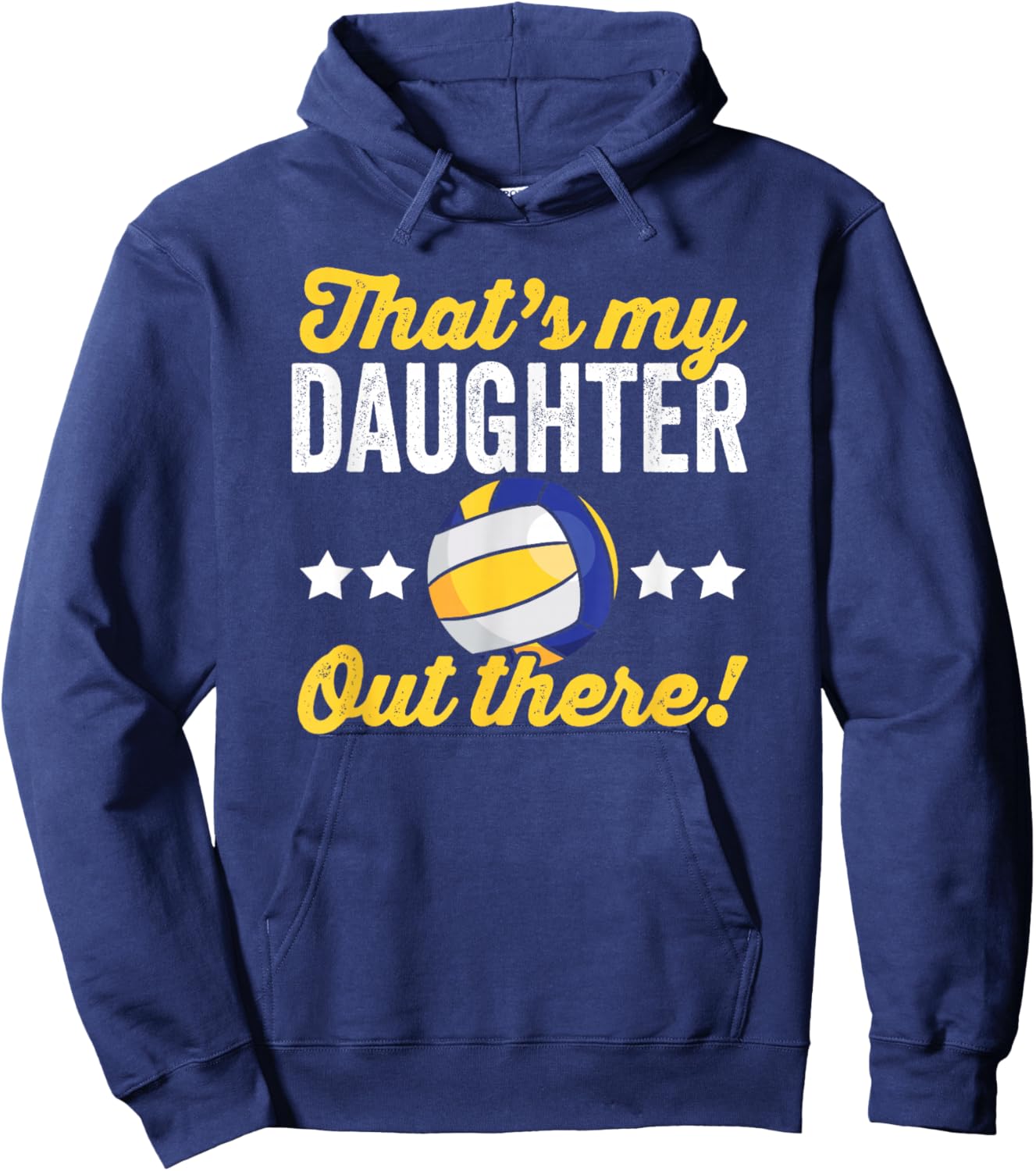 Volleyball Mom Volleyball Player Volleyball Mothers Day Hoodie - Hoodie | Navy