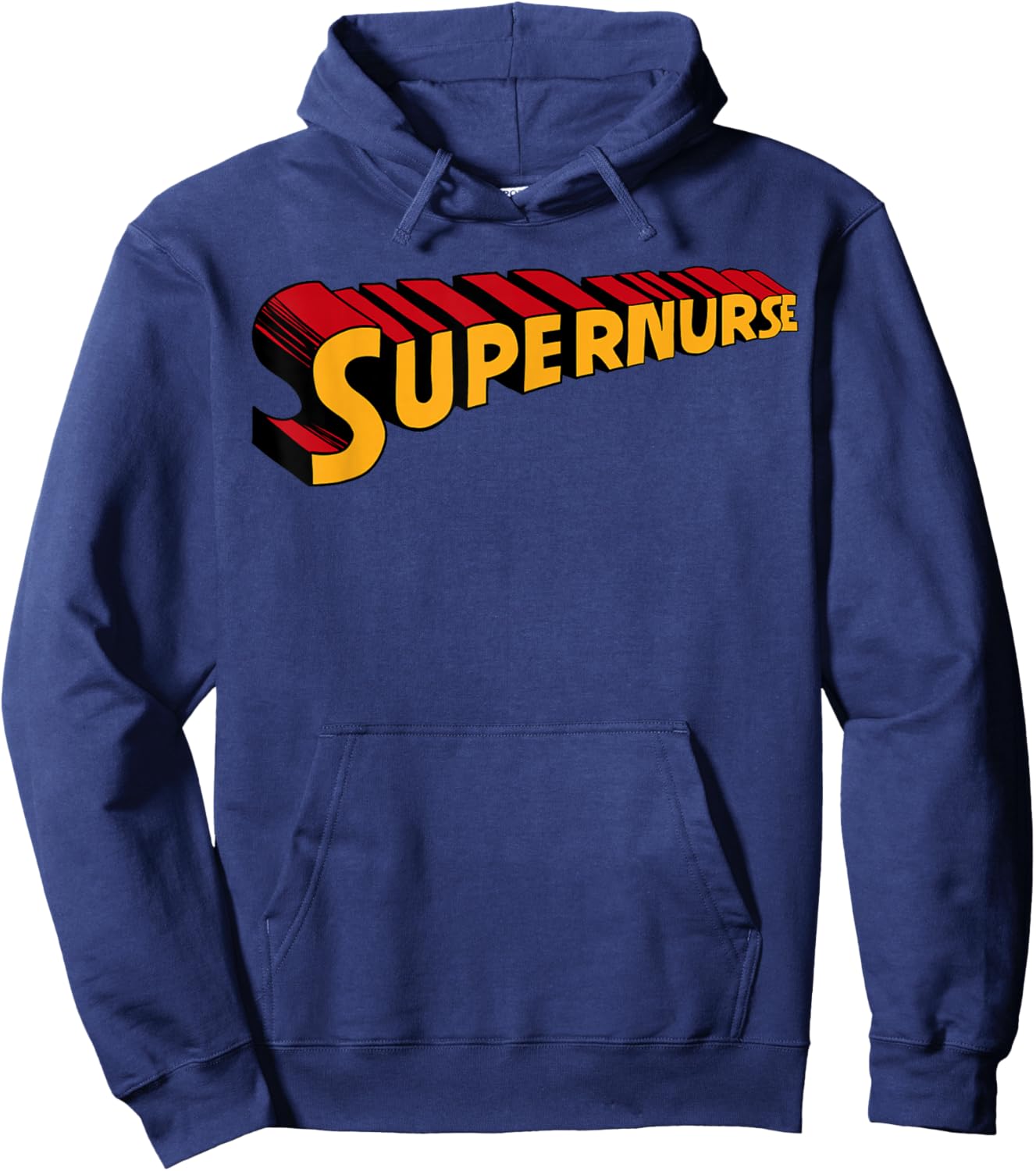 Super nurse Funny Superhero Nurse Hoodie - Hoodie | Navy