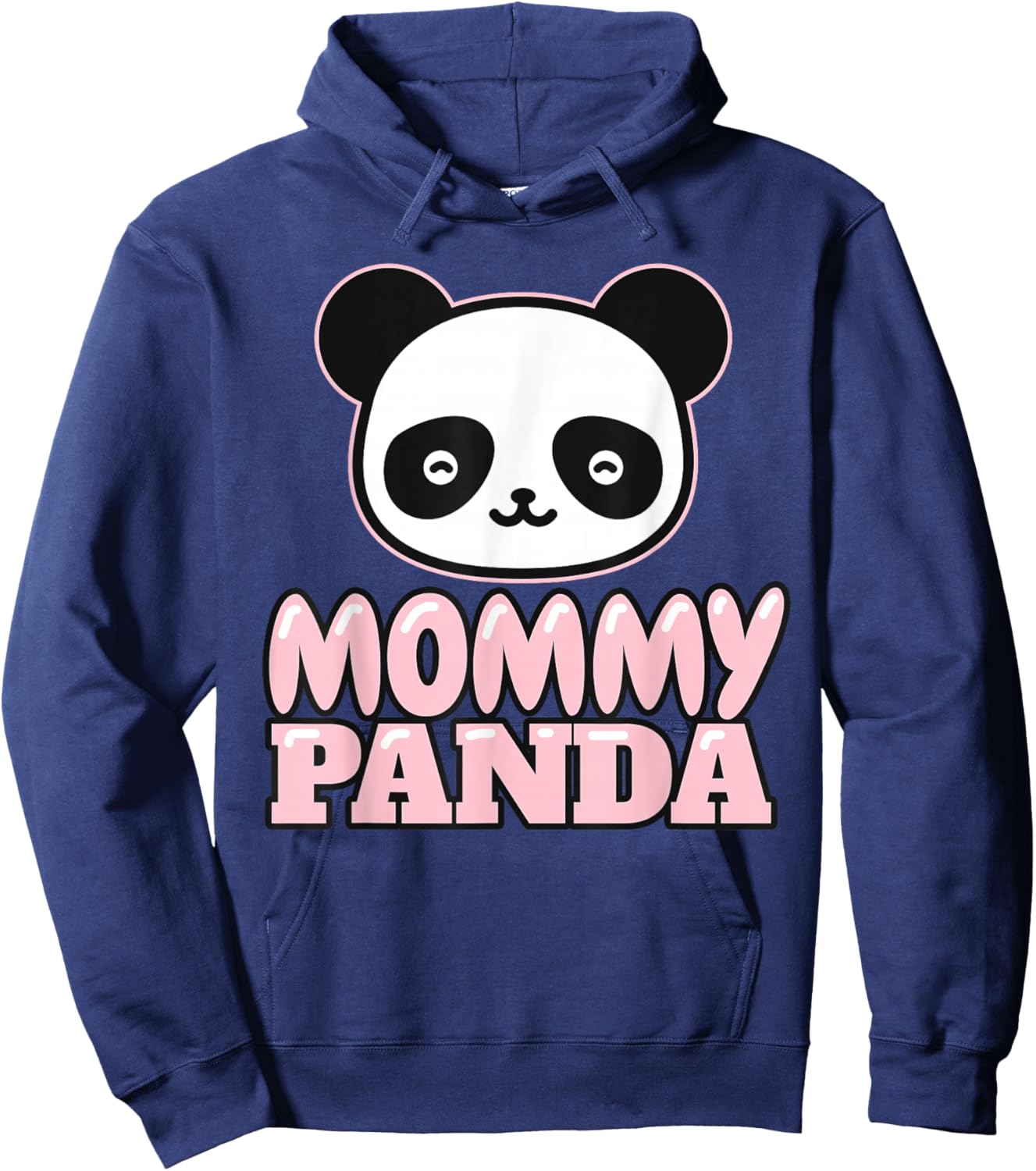 Mom Panda Bear - Mother's Day Mommy Panda Hoodie - Hoodie | Navy
