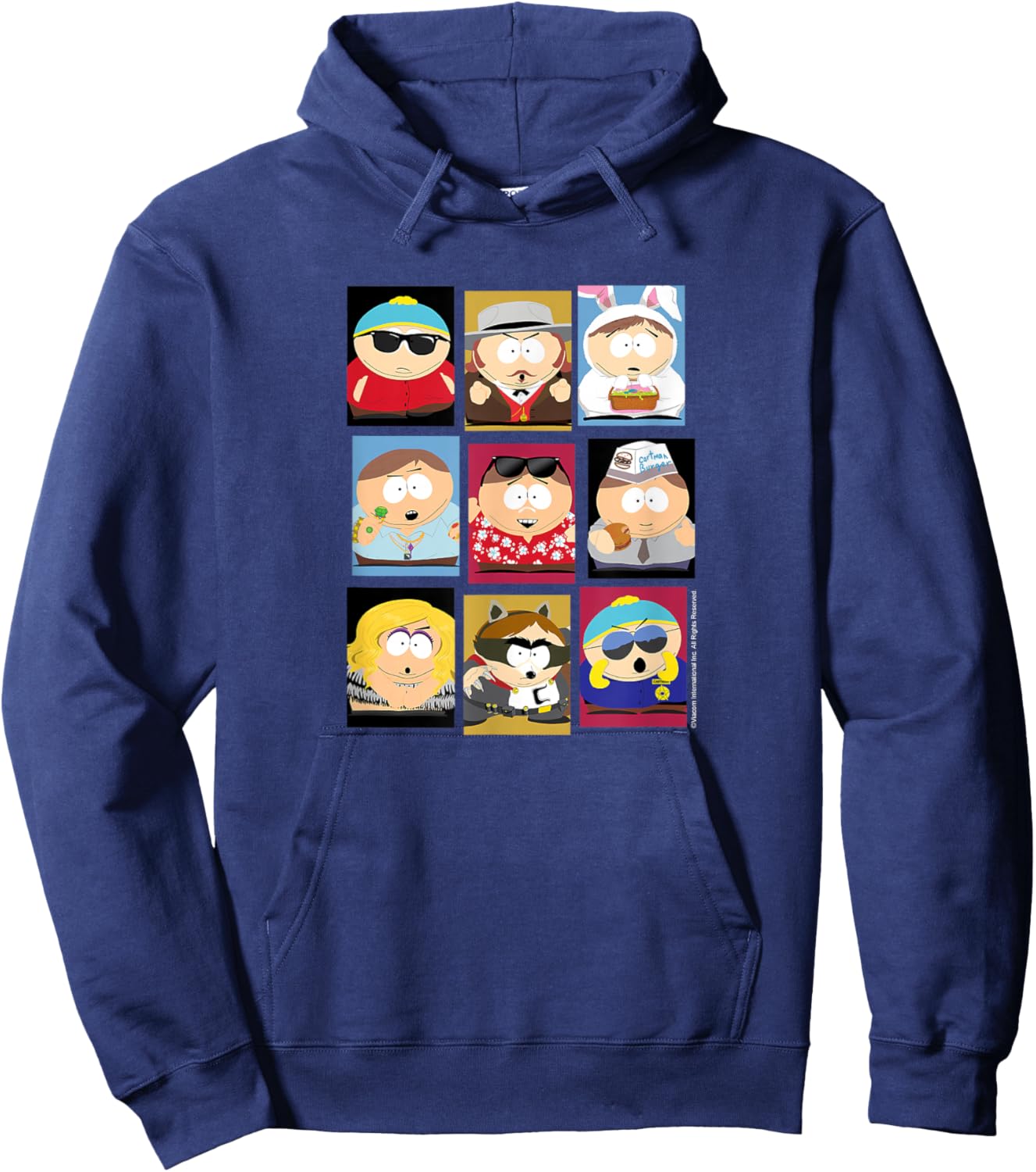 South Park - Faces of Cartman Hoodie - Hoodie | Navy